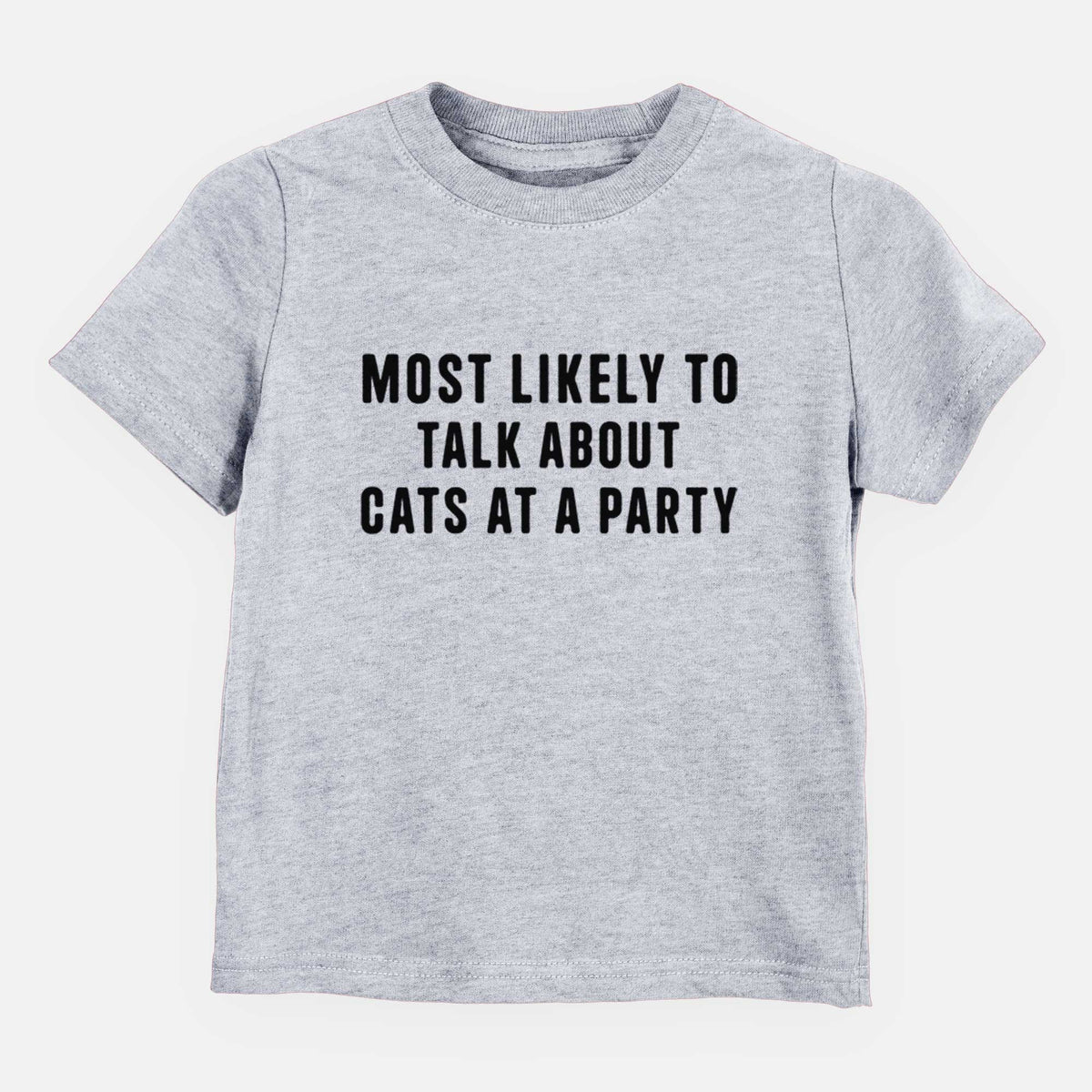 Most Likely to Talk About Cats at a Party - Kids/Youth/Toddler Shirt