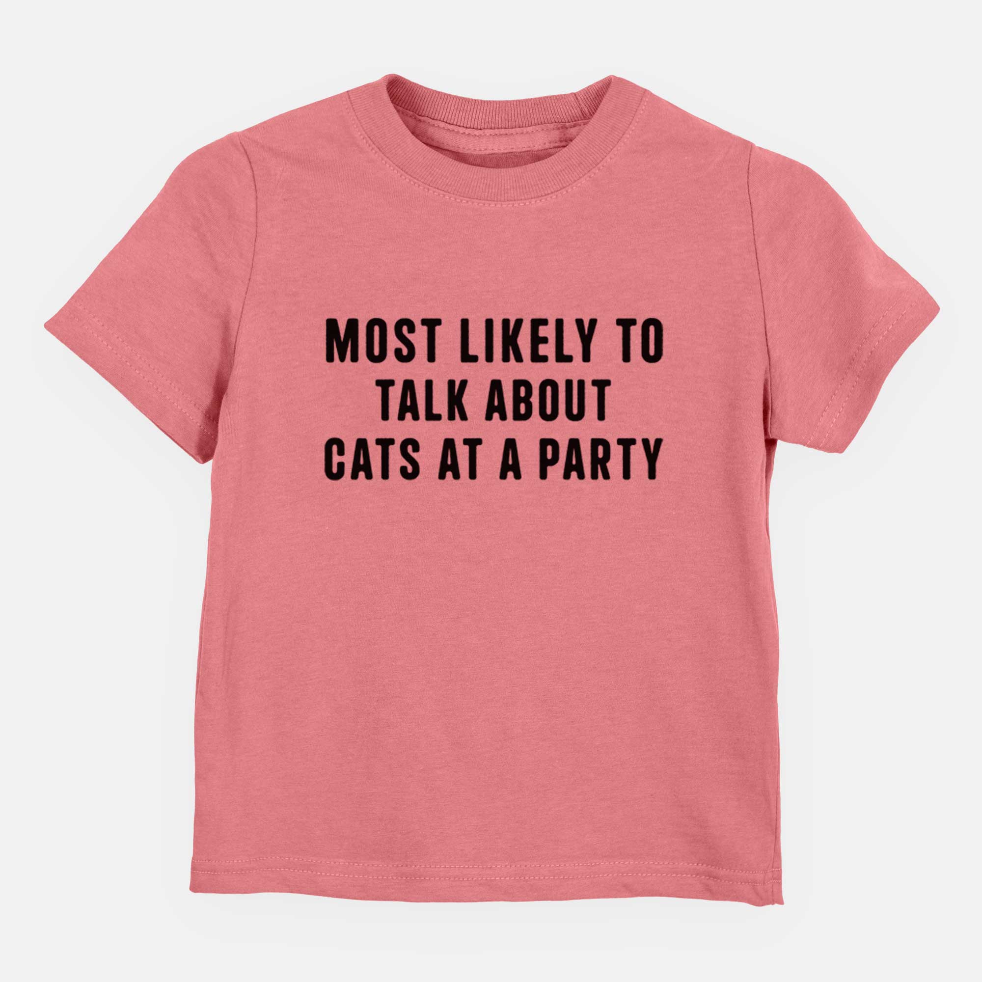 Most Likely to Talk About Cats at a Party - Kids/Youth/Toddler Shirt