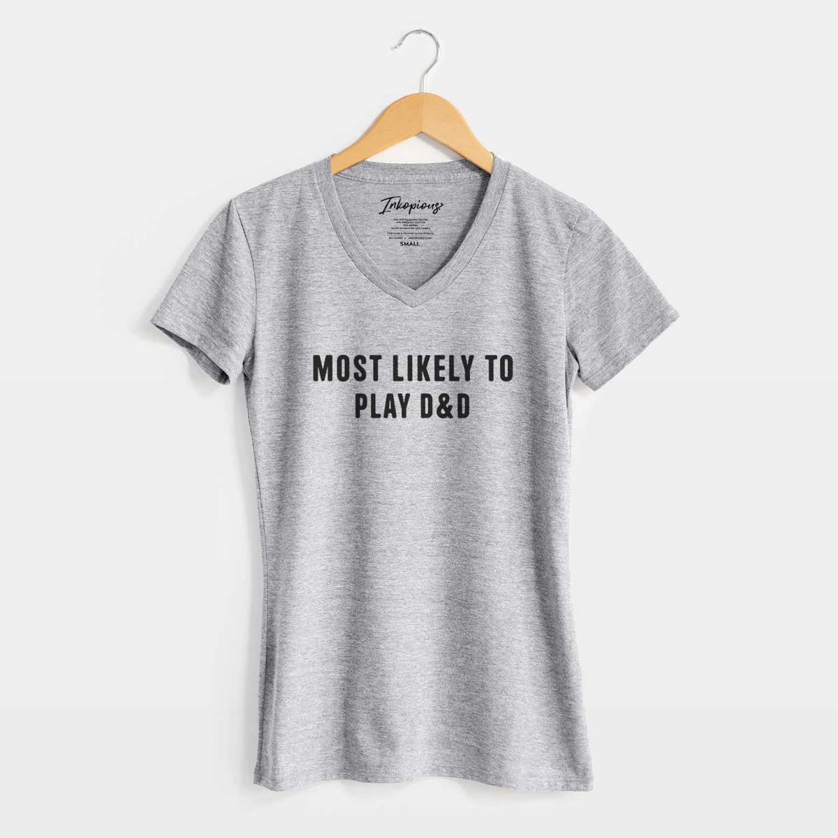 Most Likely to Play D&amp;D - Women&#39;s V-neck Shirt