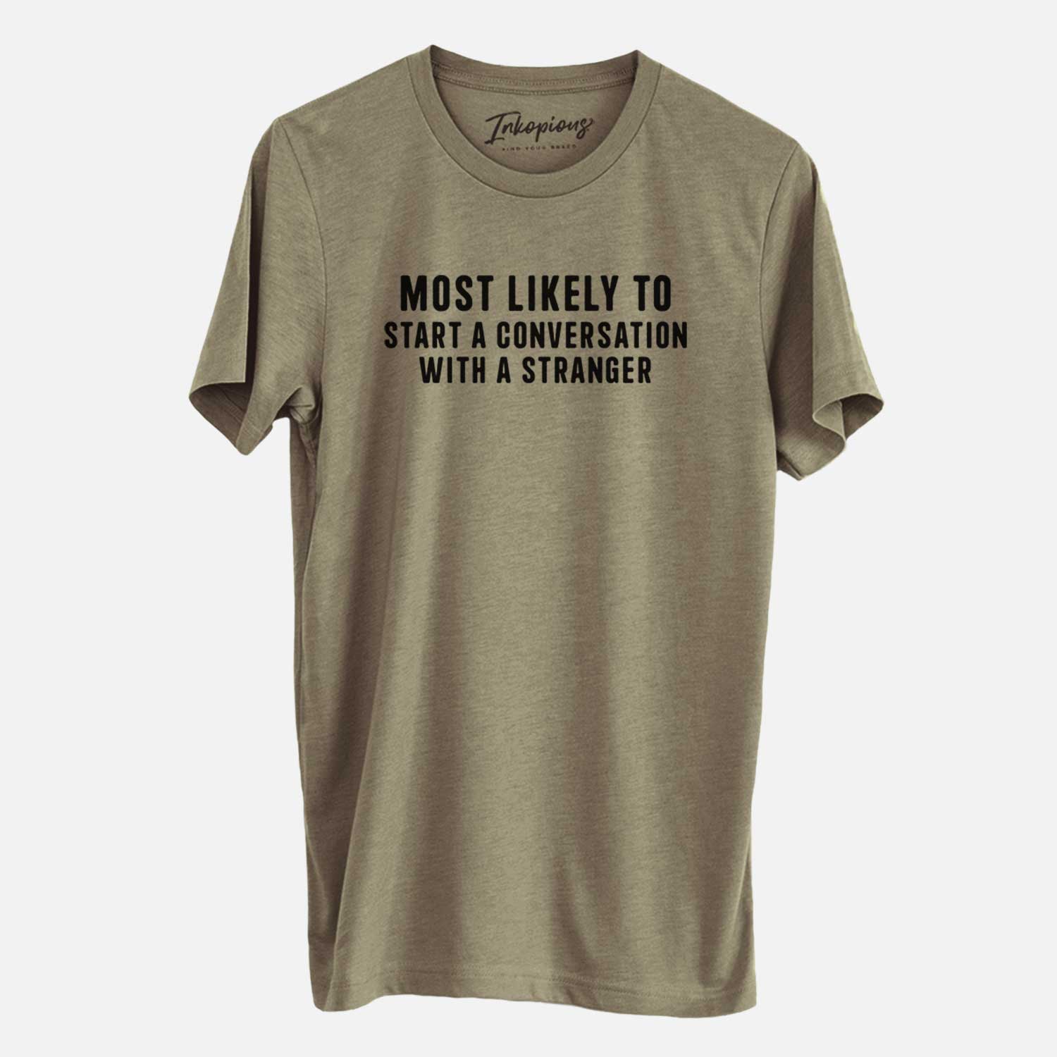 Most Likely to Start a Conversation with a Stranger - Unisex Crewneck