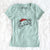 Merry Woofmas - Border Collie - Women's V-neck Shirt