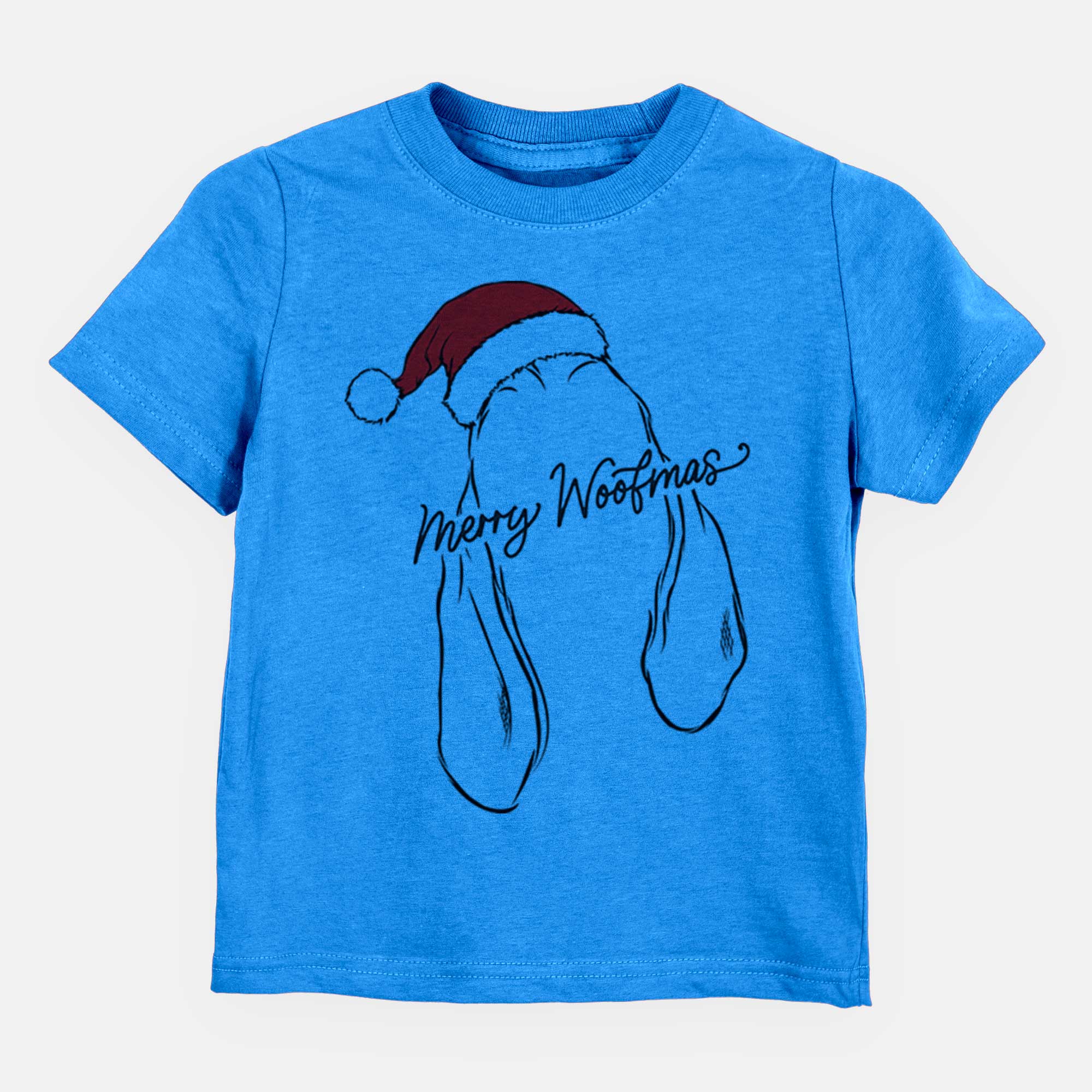 Merry Woofmas - Bloodhound - Kids/Youth/Toddler Shirt