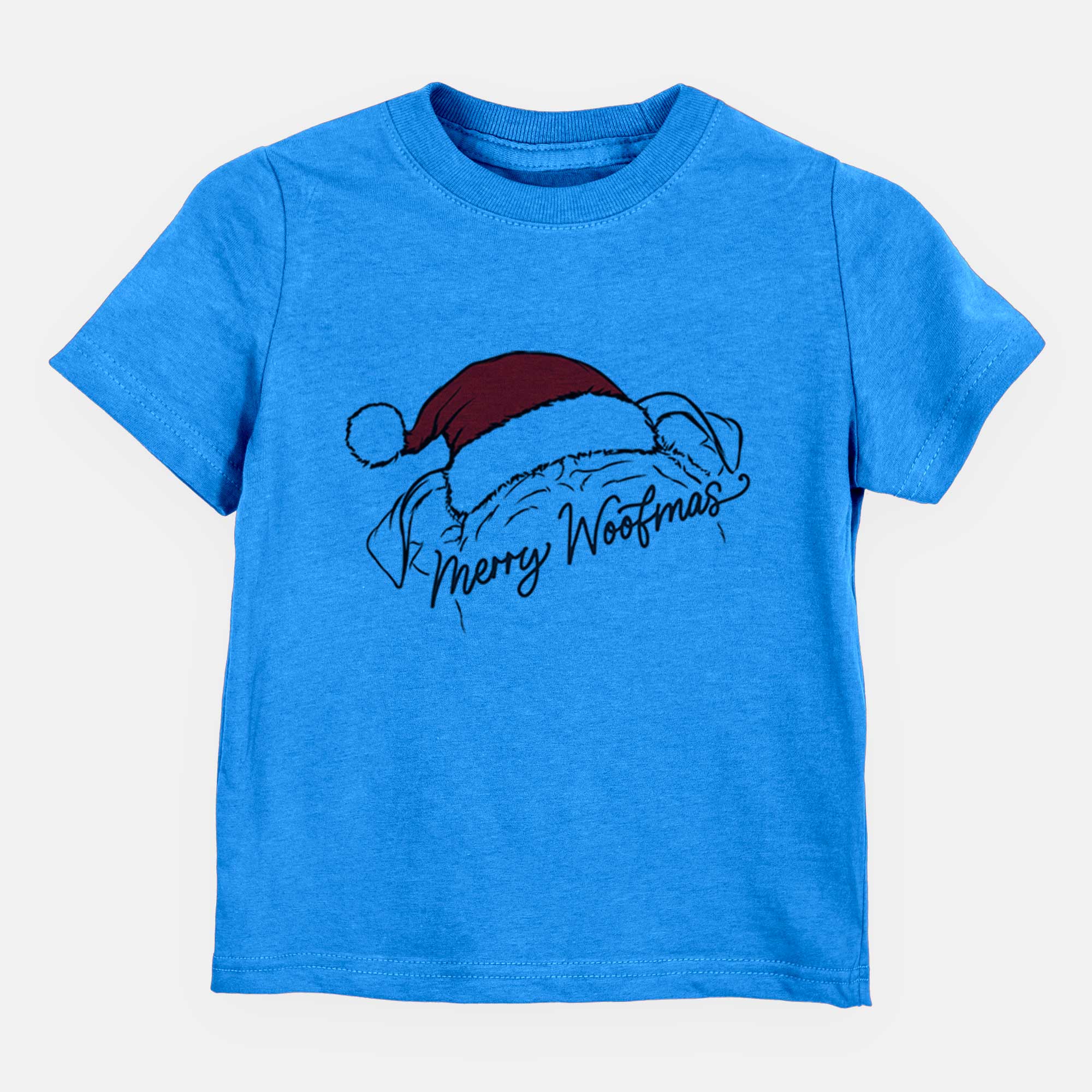 Merry Woofmas - Bulldog - Kids/Youth/Toddler Shirt