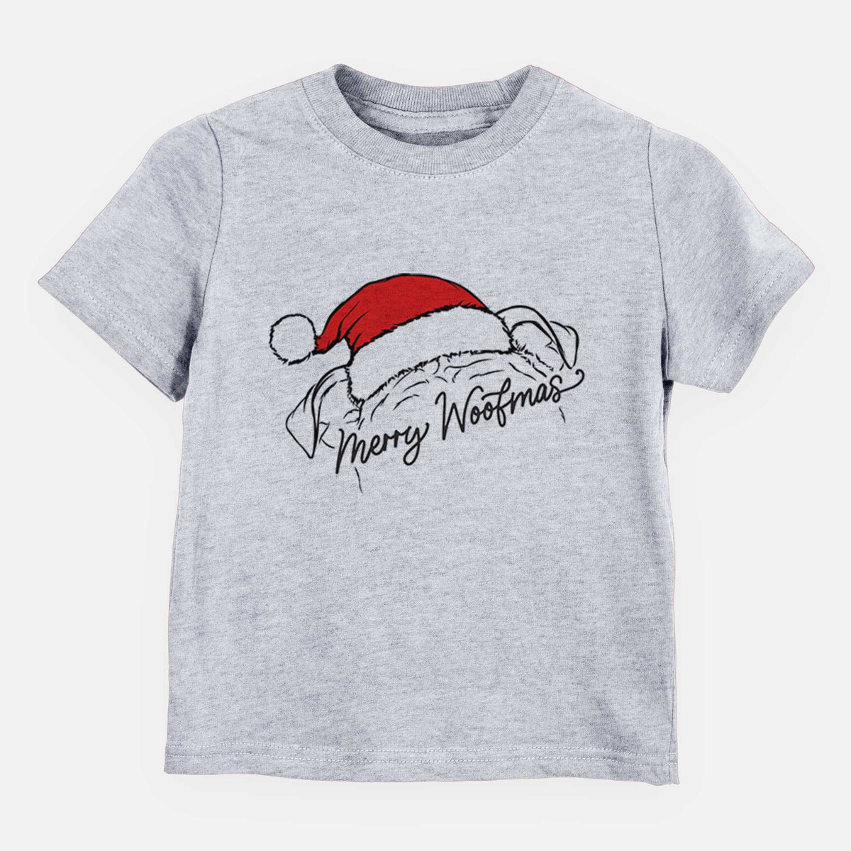 Merry Woofmas - Bulldog - Kids/Youth/Toddler Shirt