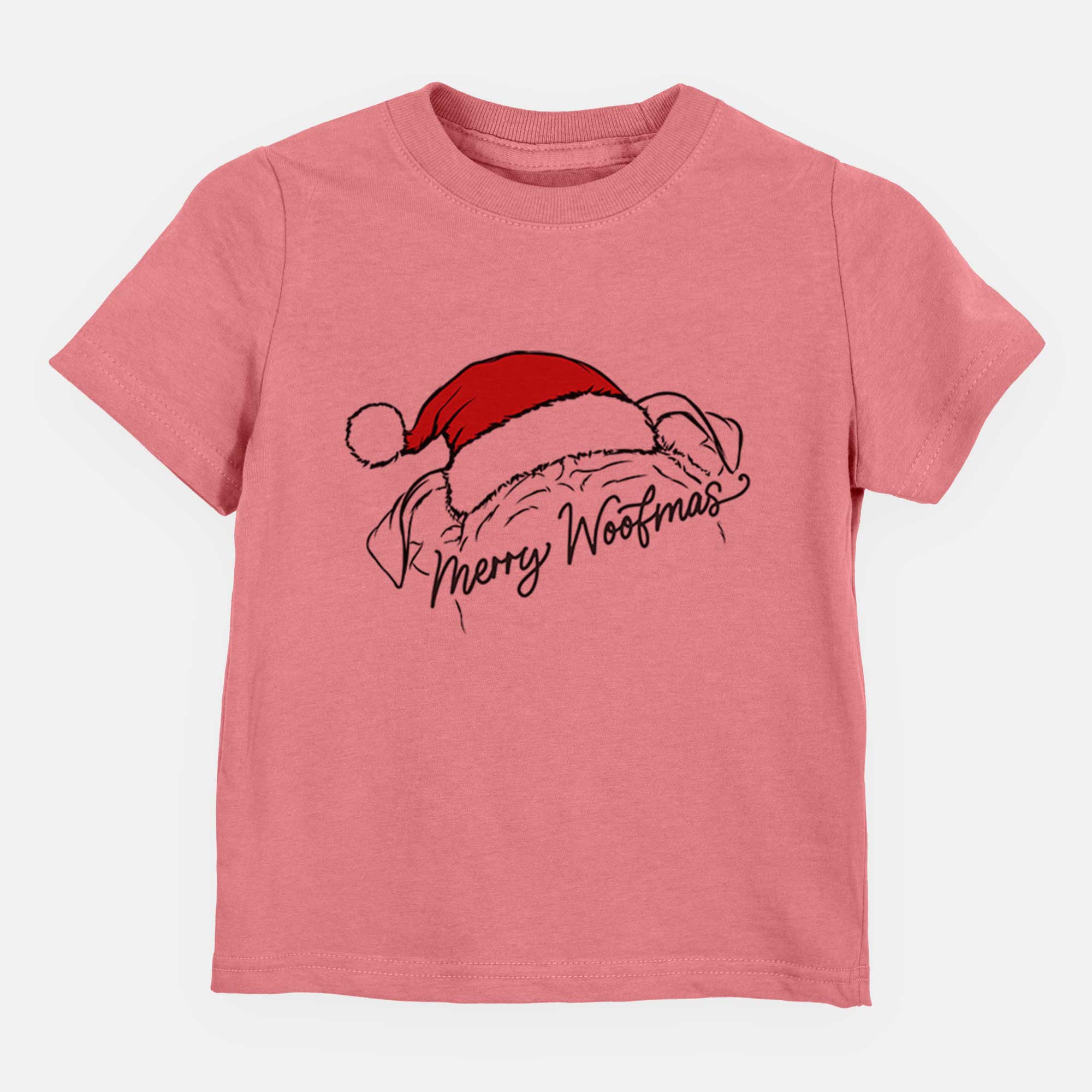 Merry Woofmas - Bulldog - Kids/Youth/Toddler Shirt
