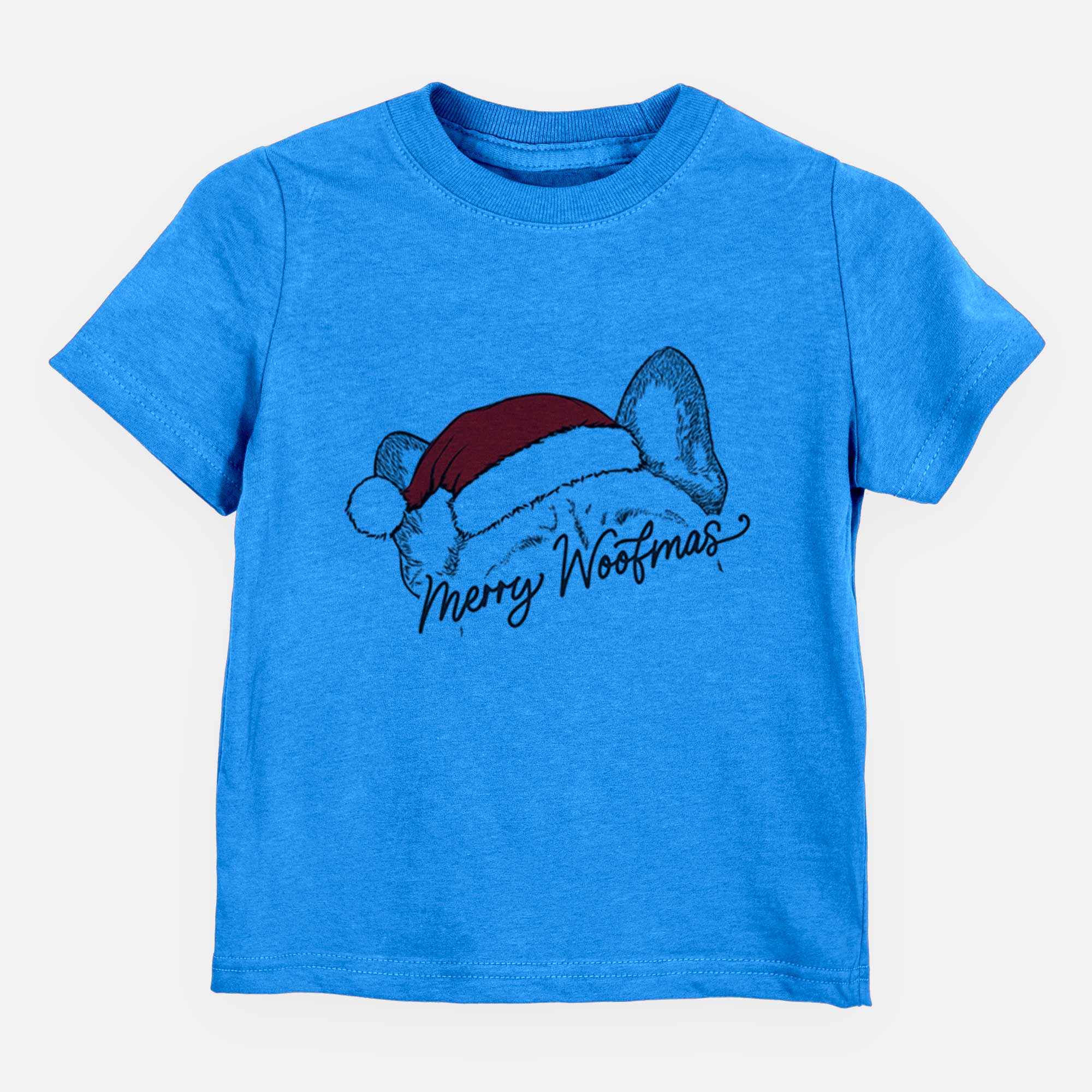 Merry Woofmas - French Bulldog - Kids/Youth/Toddler Shirt