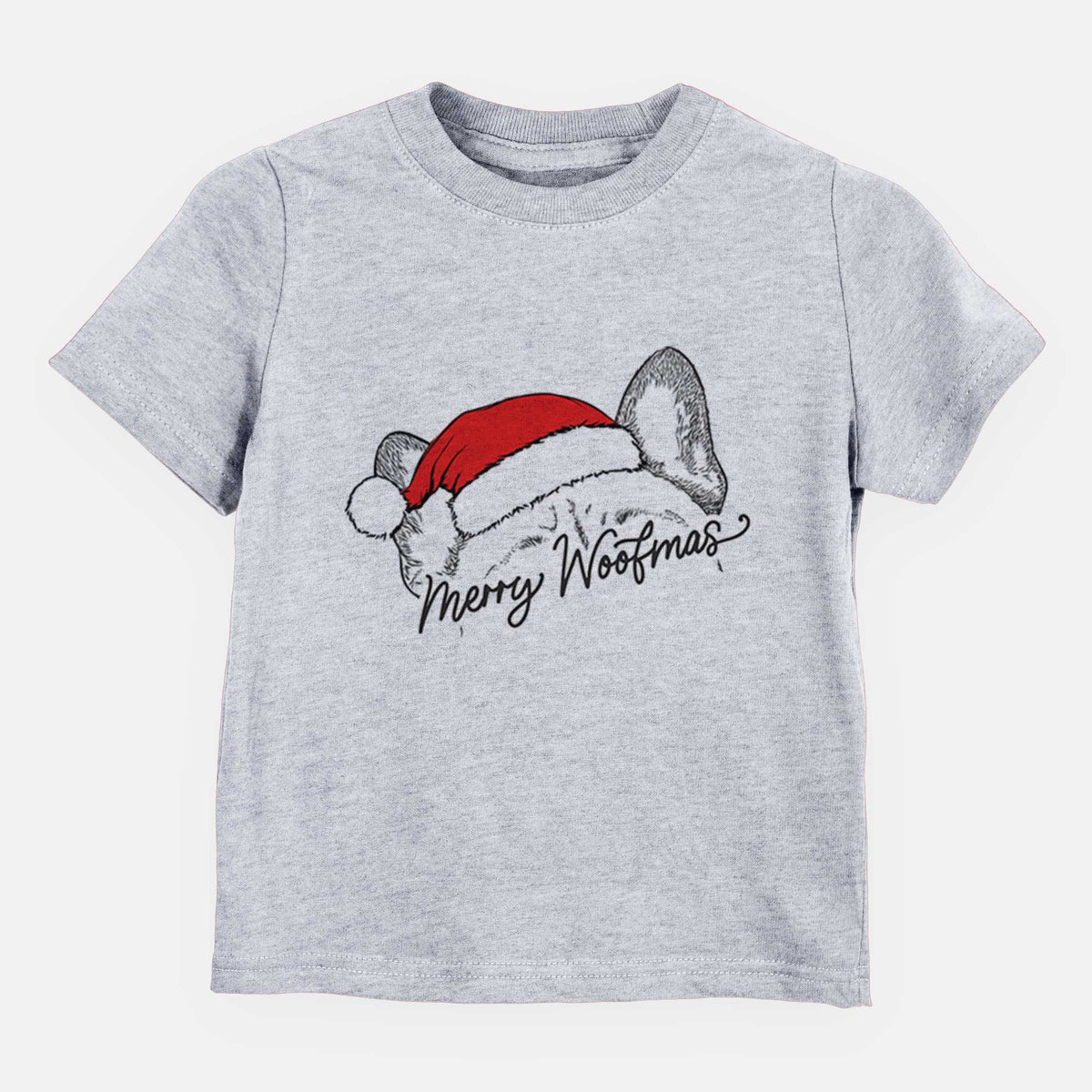 Merry Woofmas - French Bulldog - Kids/Youth/Toddler Shirt