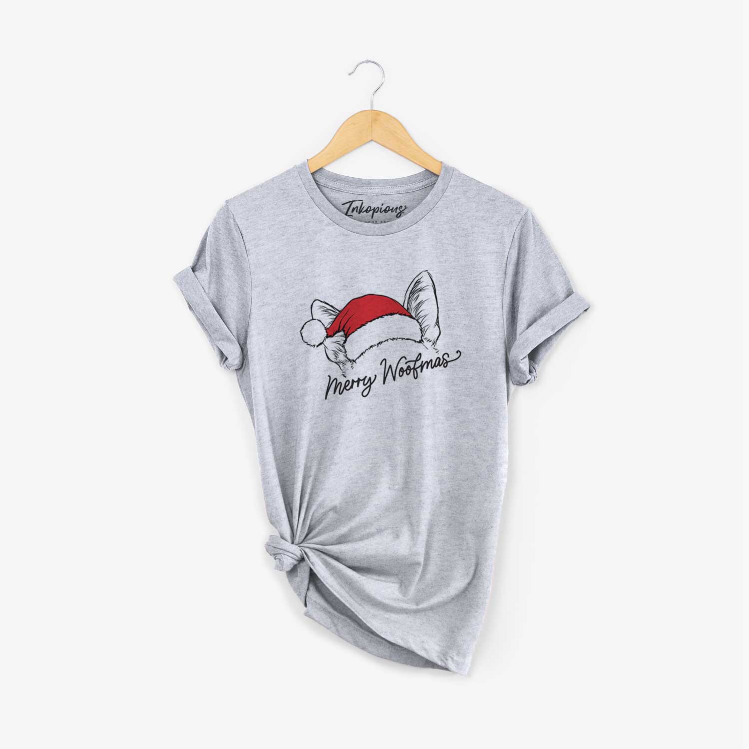 Merry Woofmas - German Shepherd - Unisex Crewneck