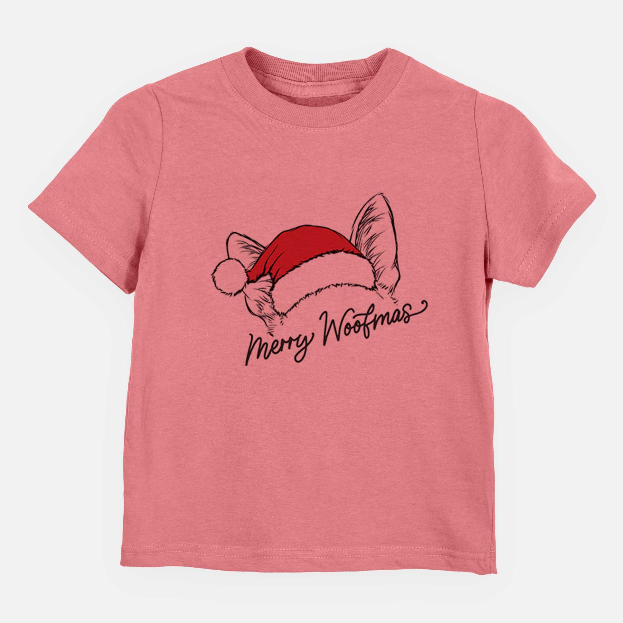 Merry Woofmas - German Shepherd - Kids/Youth/Toddler Shirt