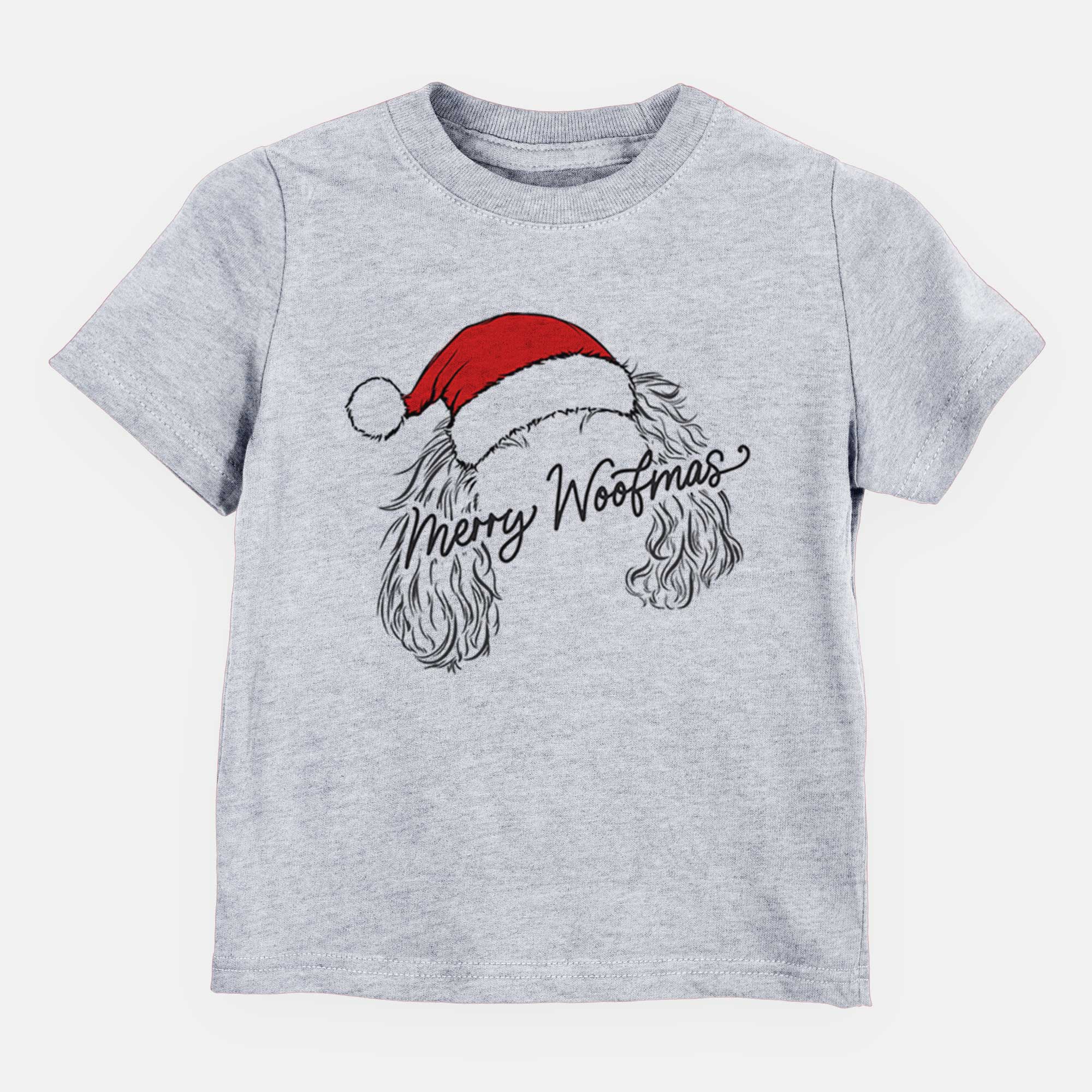 Merry Woofmas - Cavalier King Charles Spaniel - Kids/Youth/Toddler Shirt