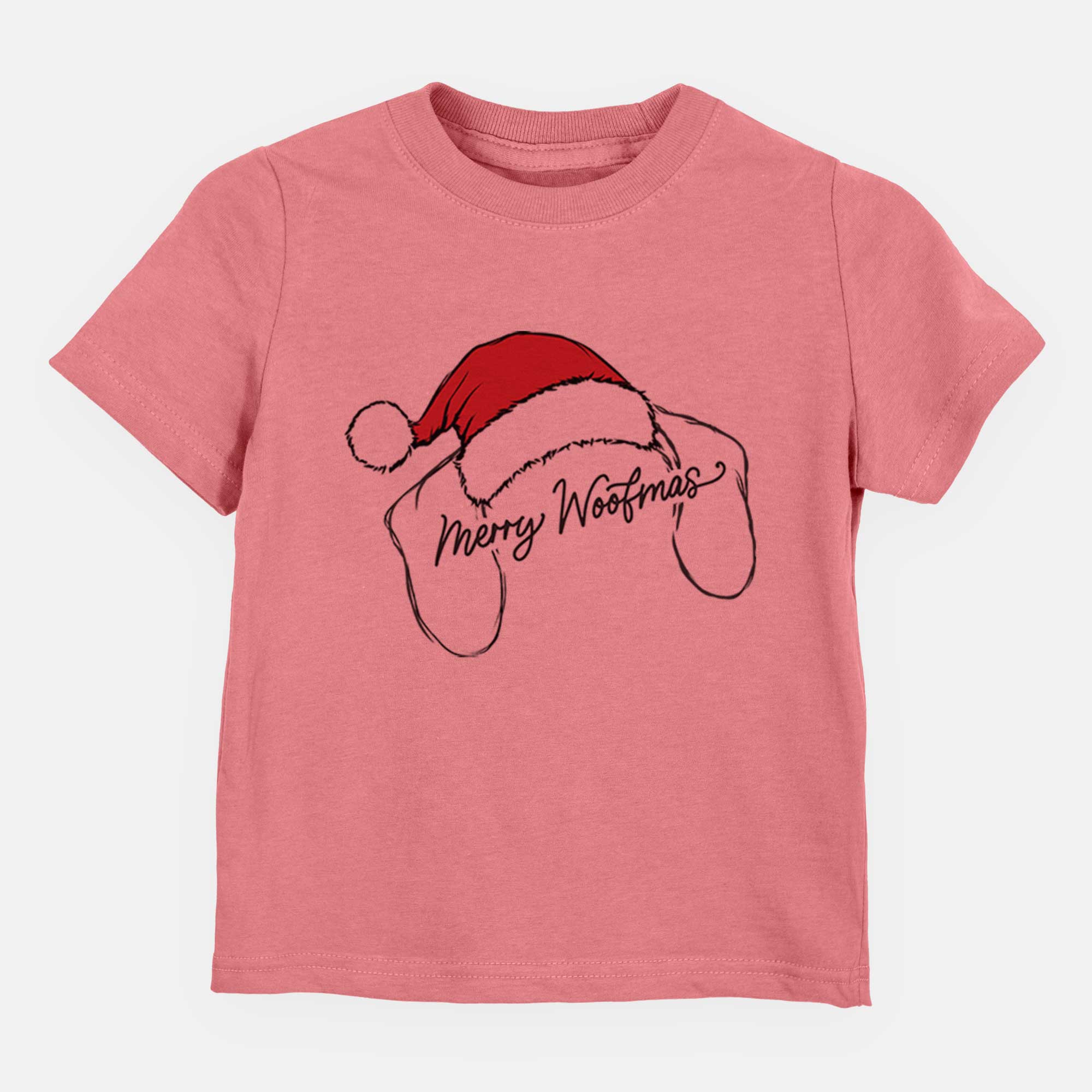 Merry Woofmas - Dachshund - Kids/Youth/Toddler Shirt