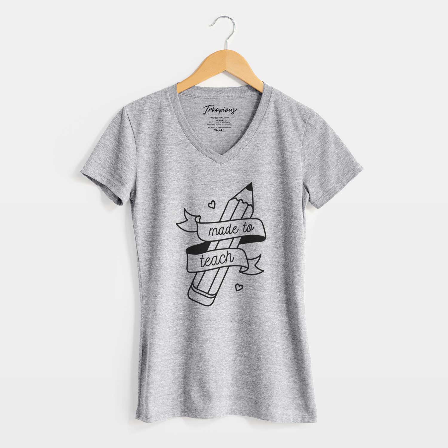 Made to Teach - Women's V-neck Shirt