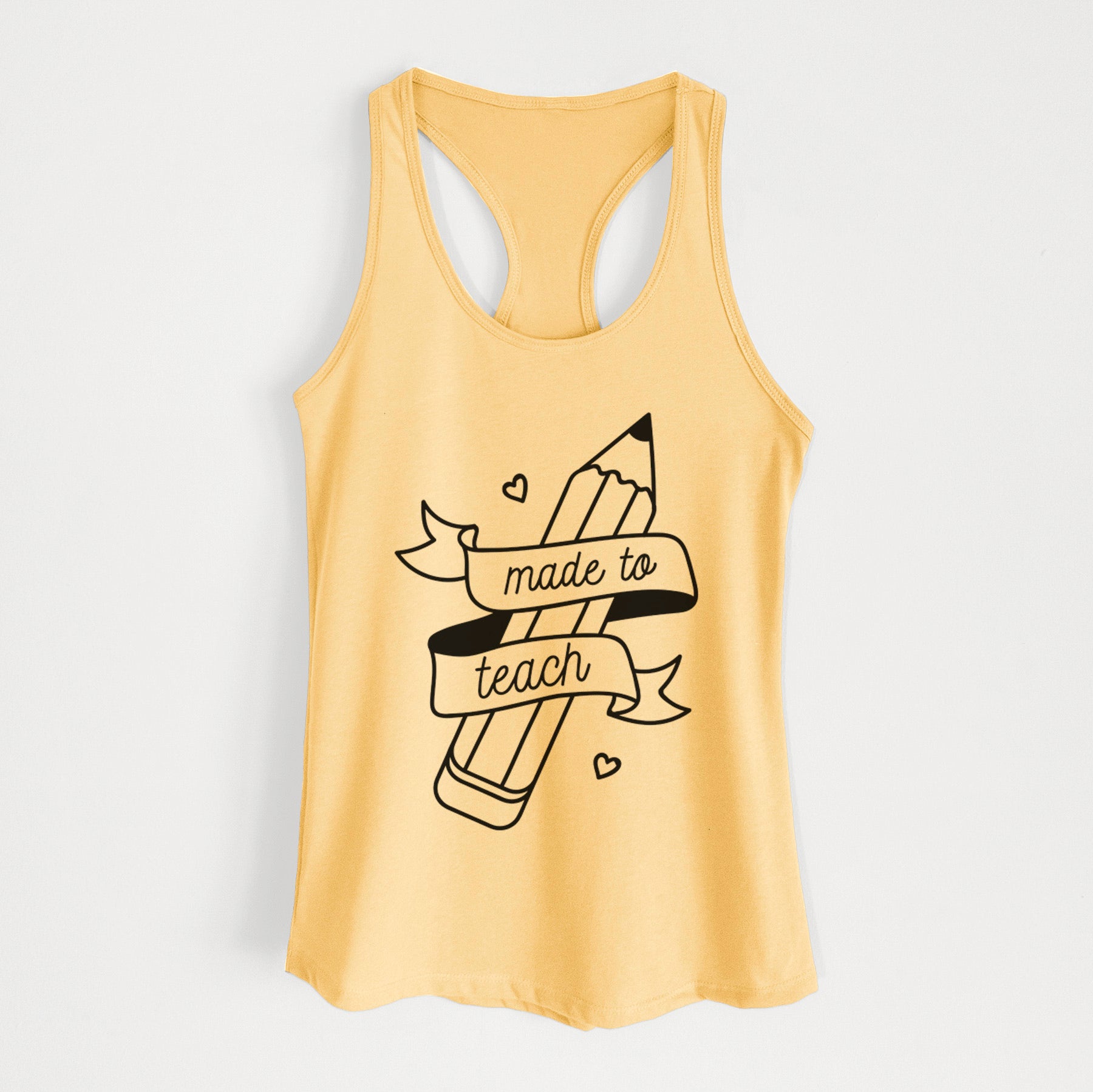 Made to Teach - Women's Racerback Tanktop