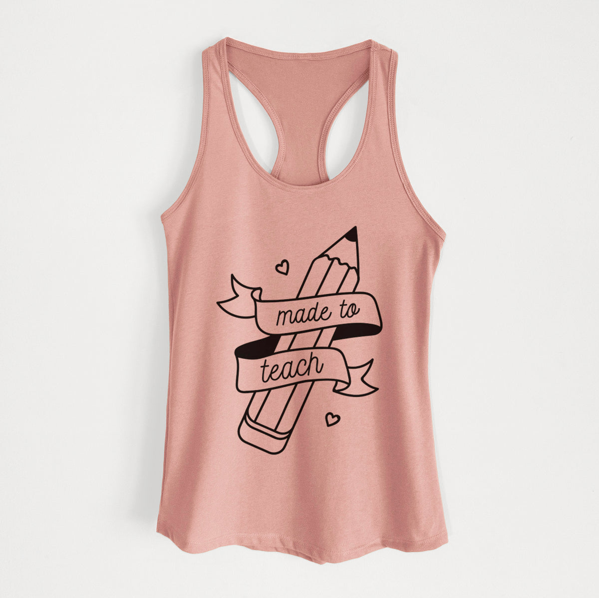 Made to Teach - Women&#39;s Racerback Tanktop