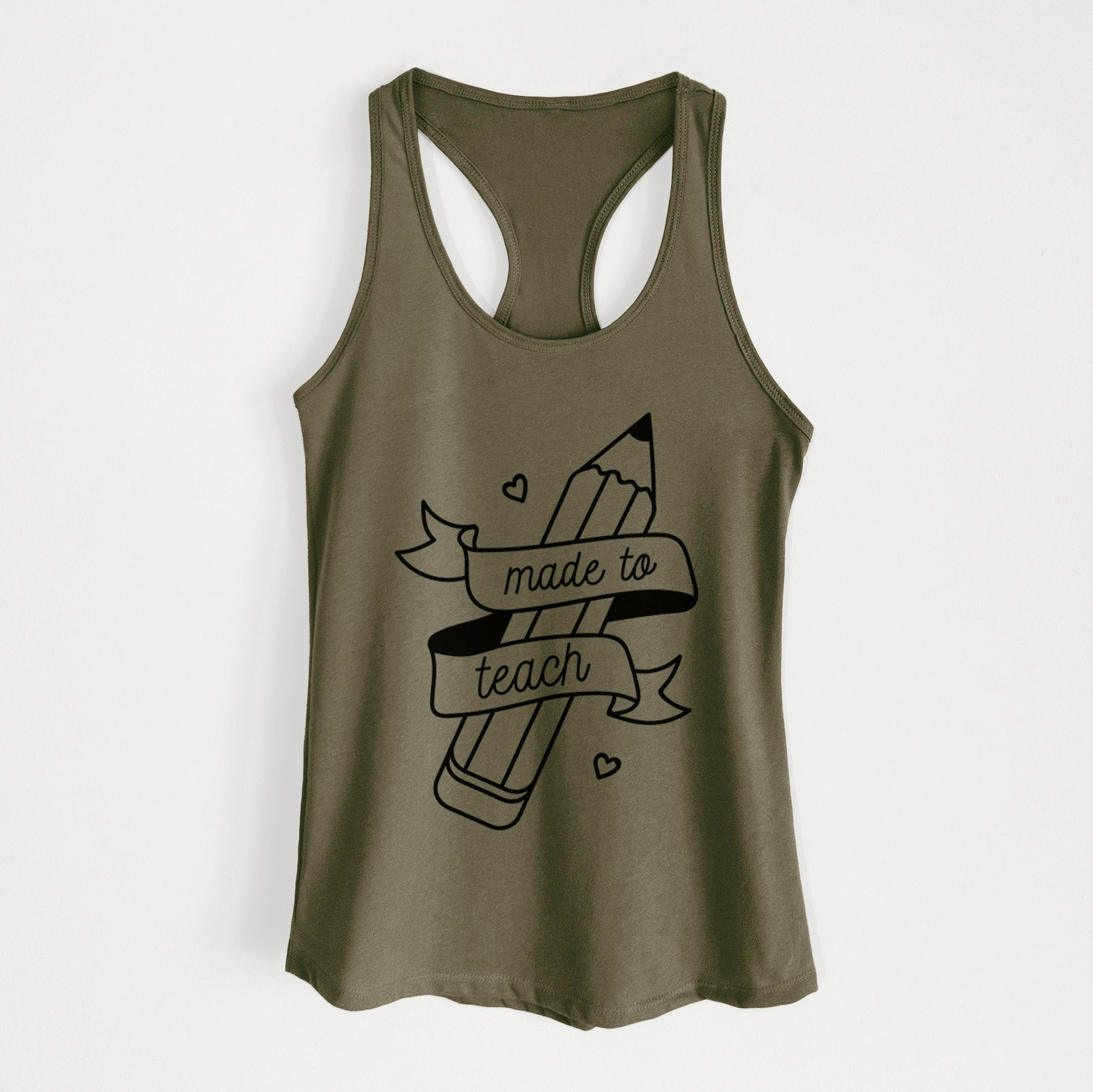 Made to Teach - Women's Racerback Tanktop