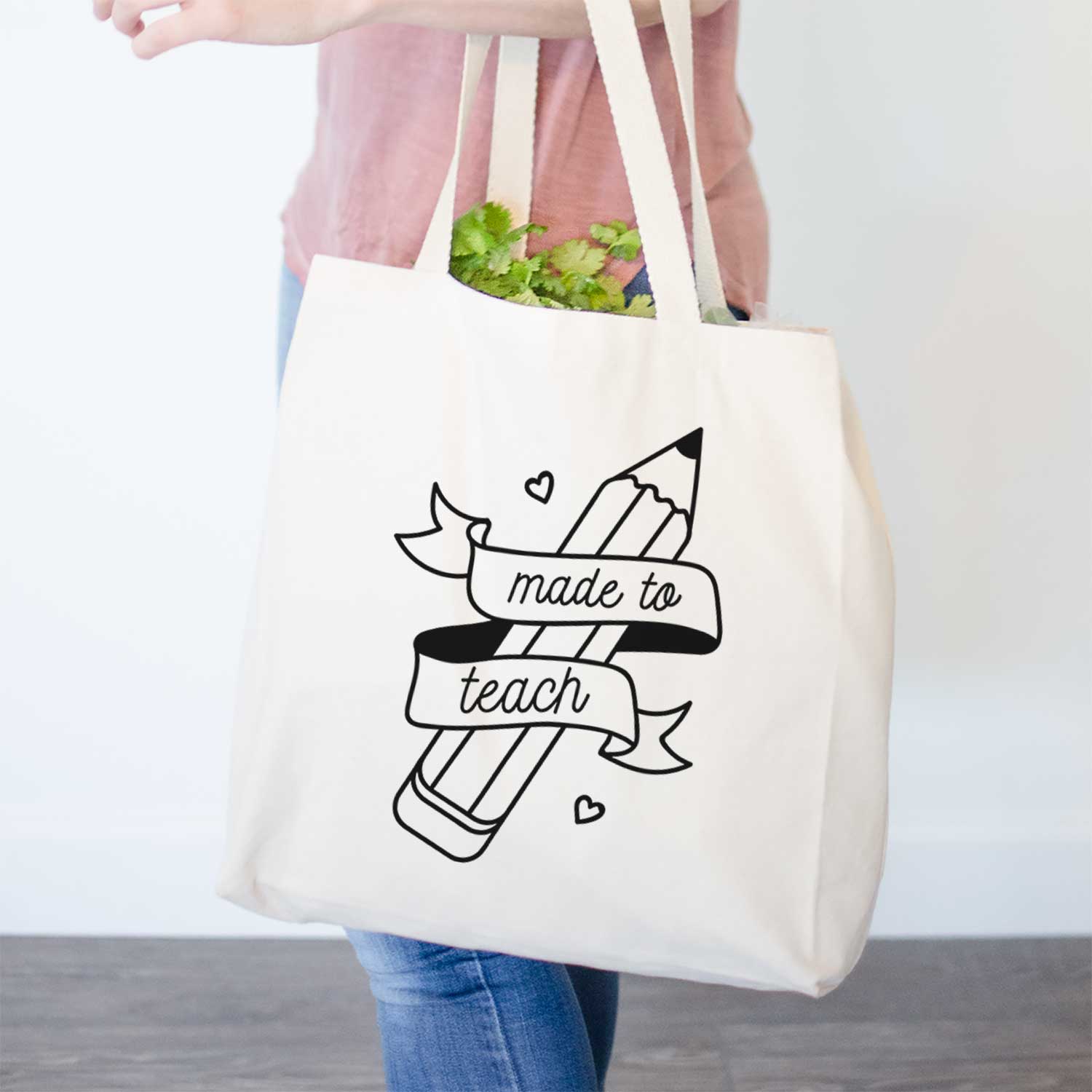 Made to Teach- Tote Bag