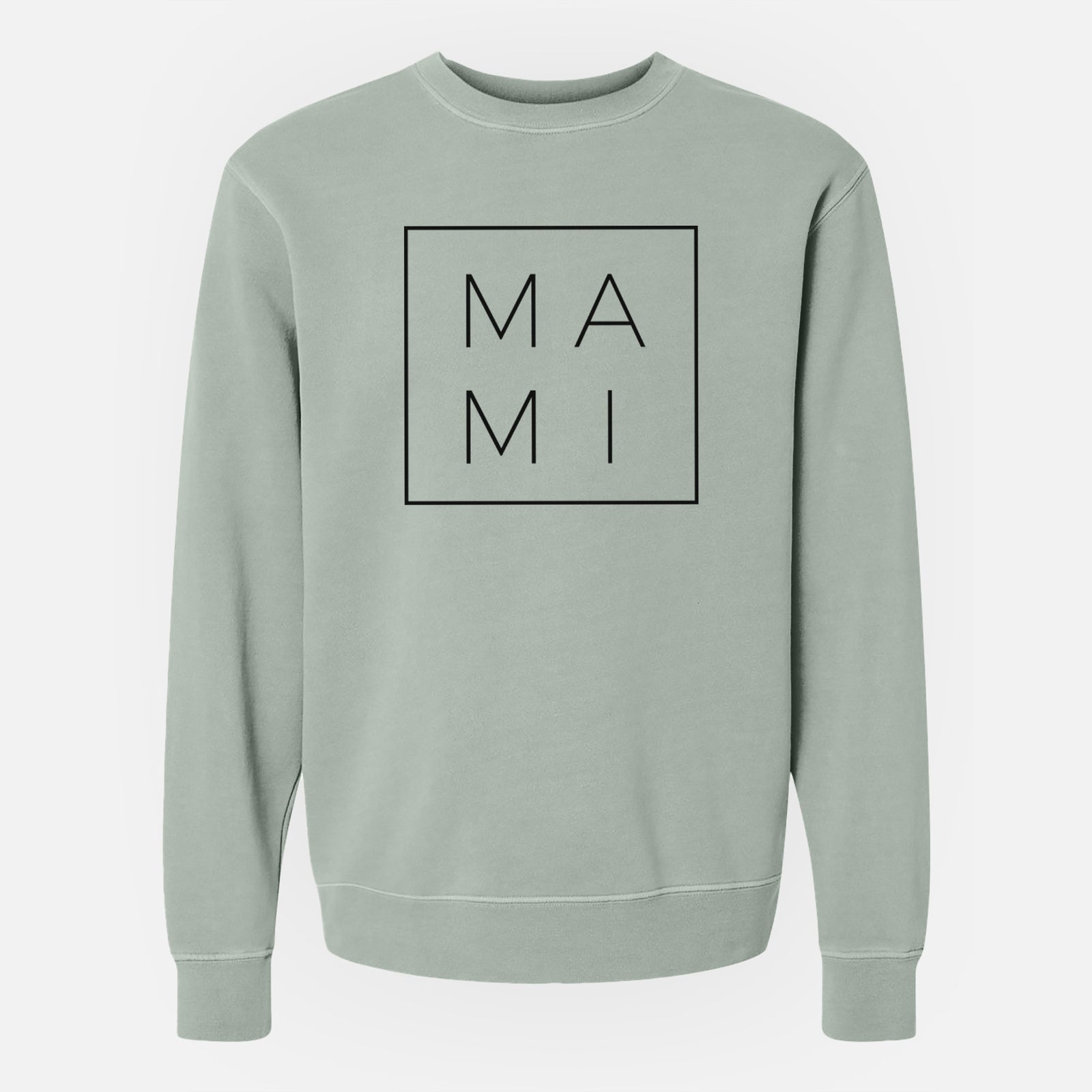 Mami Boxed - Unisex Pigment Dyed Crew Sweatshirt