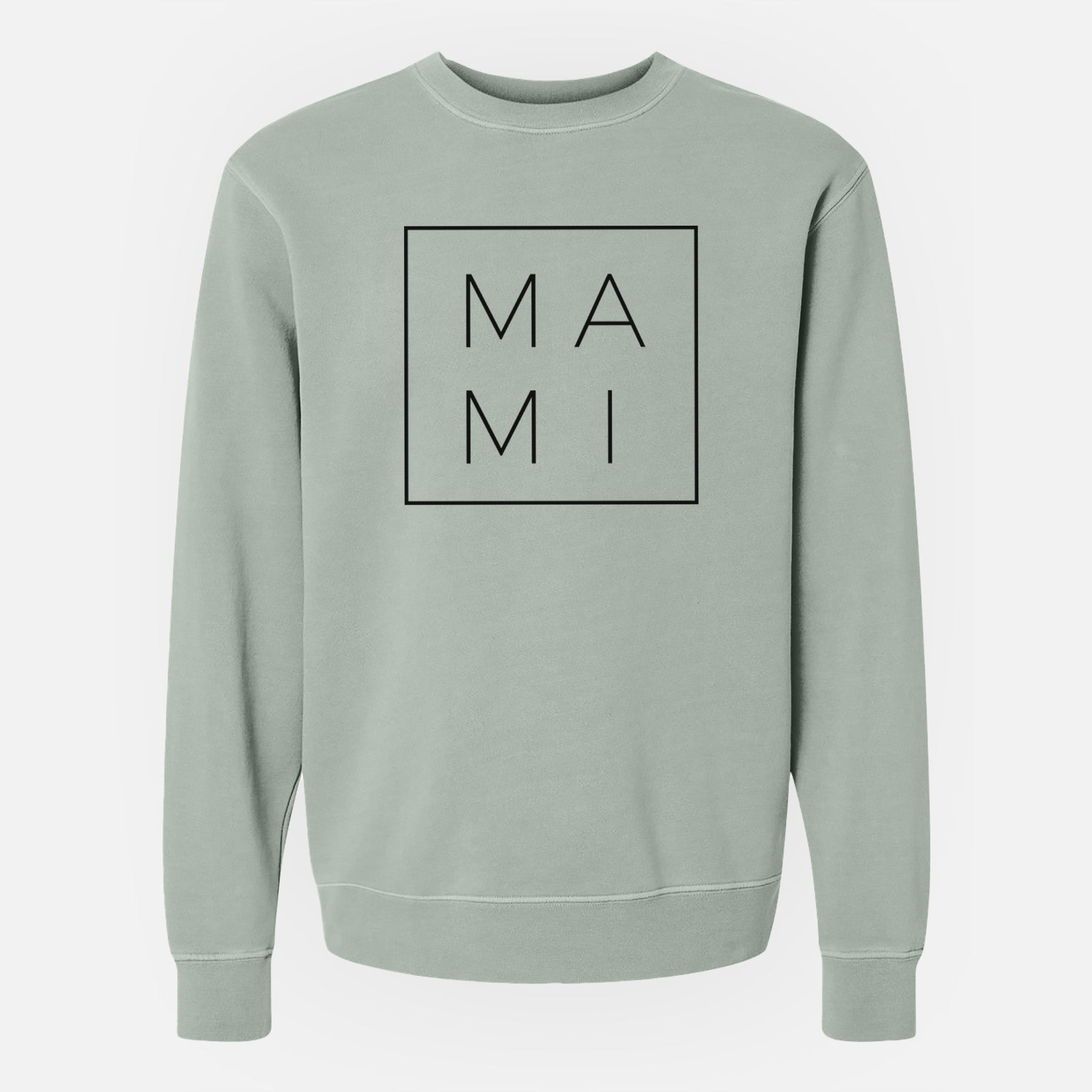 Mami Boxed - Unisex Pigment Dyed Crew Sweatshirt