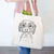 Mater the Yorkshire Terrier  - Tote Bag