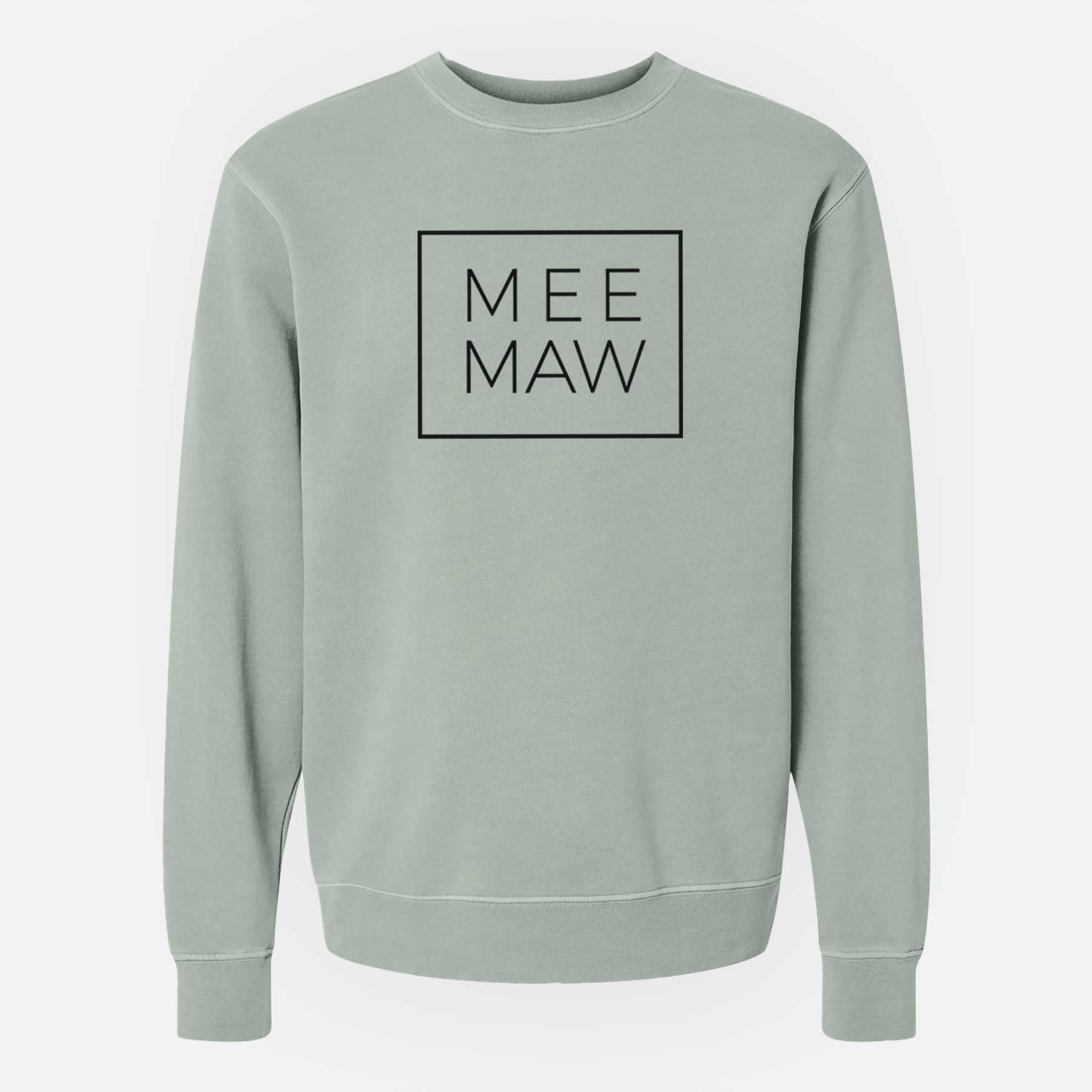 Mee Maw Boxed - Unisex Pigment Dyed Crew Sweatshirt