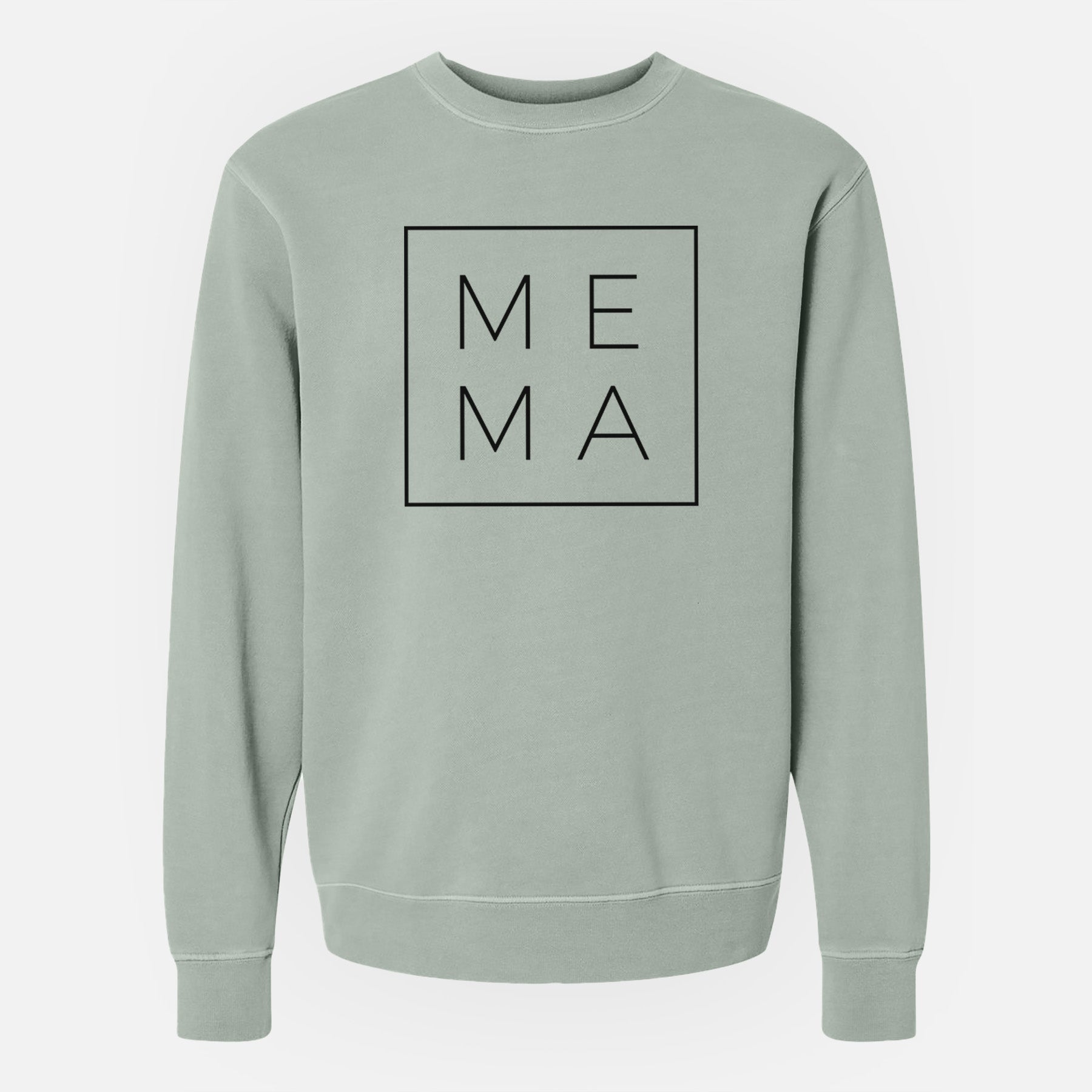 Mema Boxed - Unisex Pigment Dyed Crew Sweatshirt