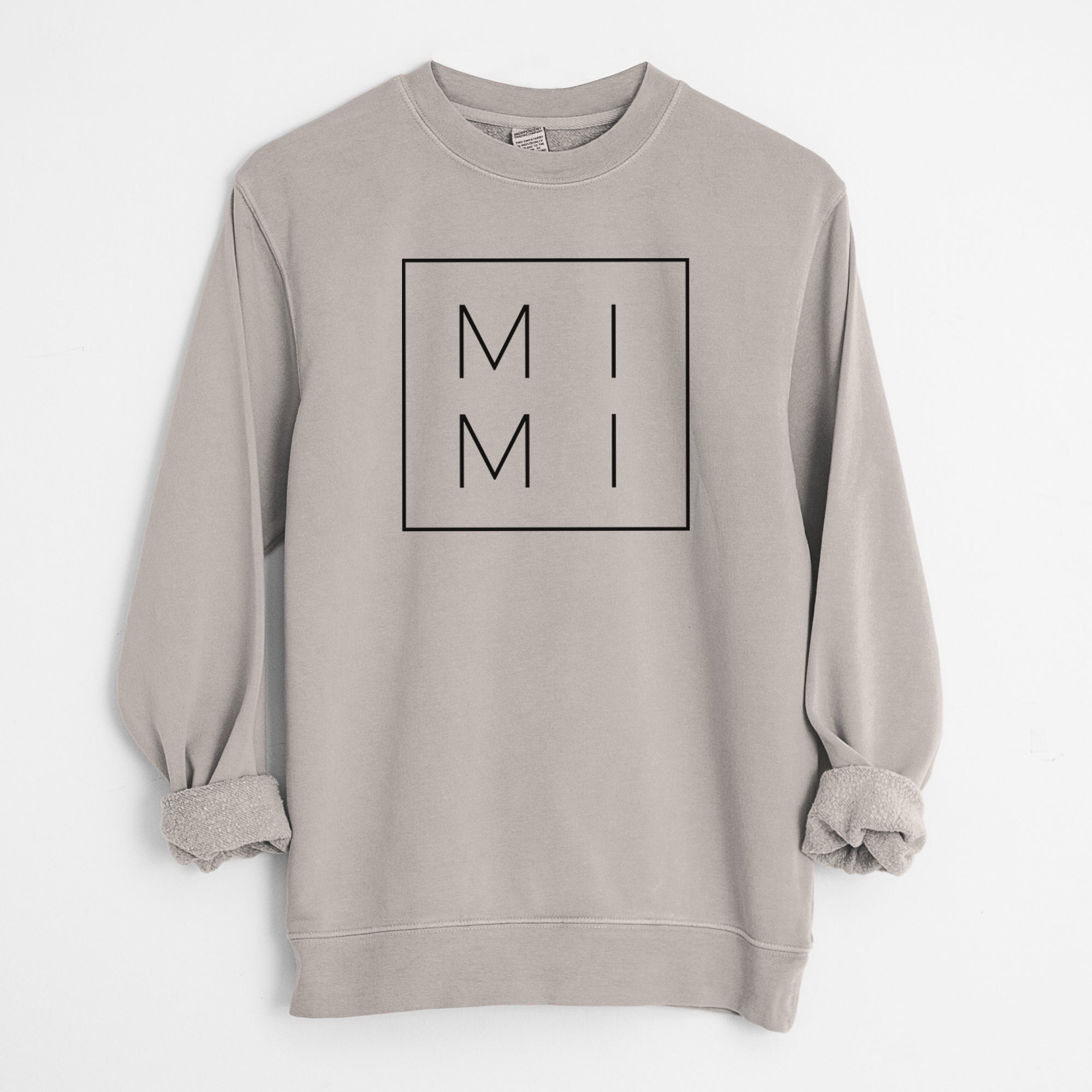 Mimi Boxed - Unisex Pigment Dyed Crew Sweatshirt