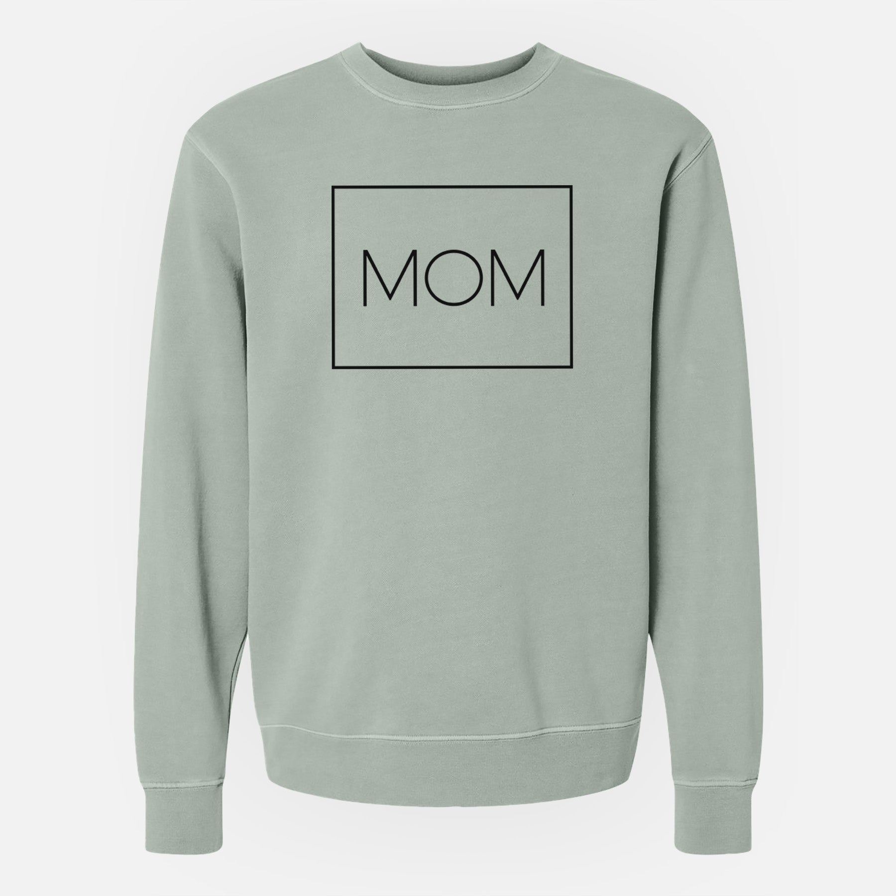 Mom Boxed - Unisex Pigment Dyed Crew Sweatshirt