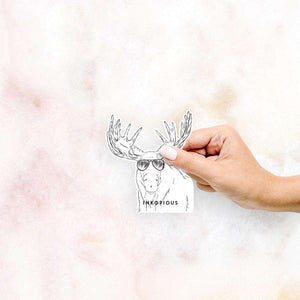 Monty the Moose - Decal Sticker