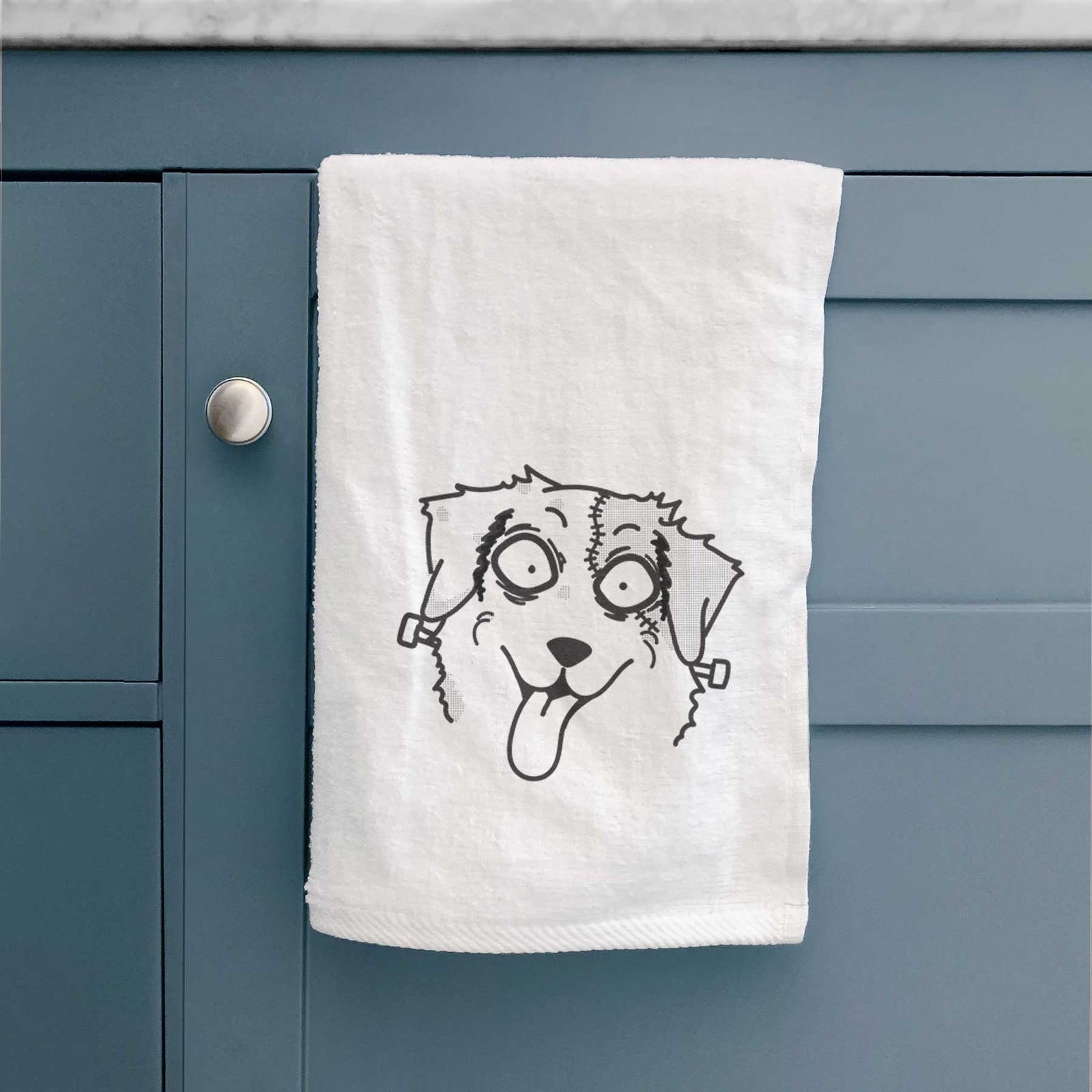 Australian Shepherd - Nightmare Collection Decorative Hand Towel