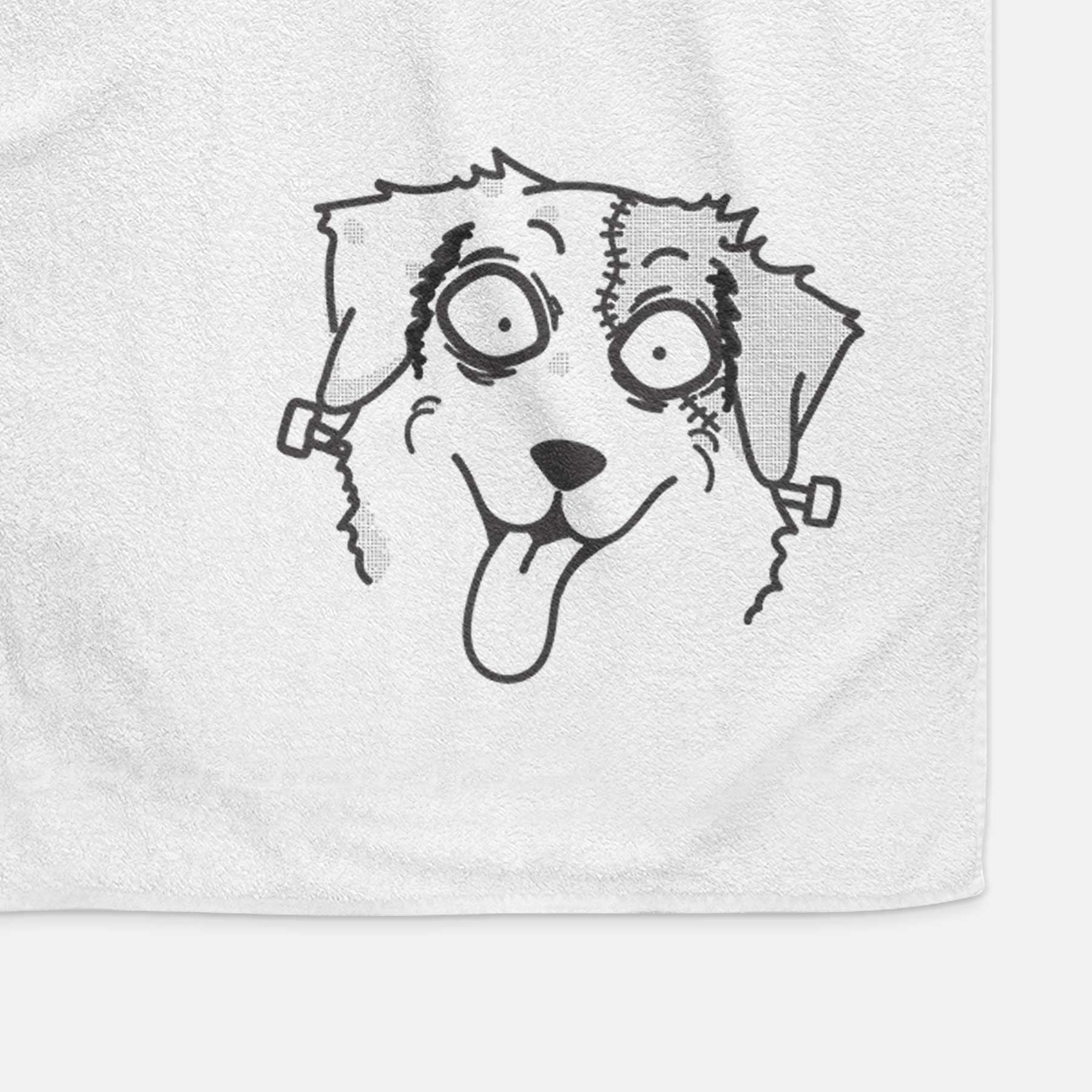 Australian Shepherd - Nightmare Collection Decorative Hand Towel