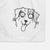 Australian Shepherd - Nightmare Collection Decorative Hand Towel