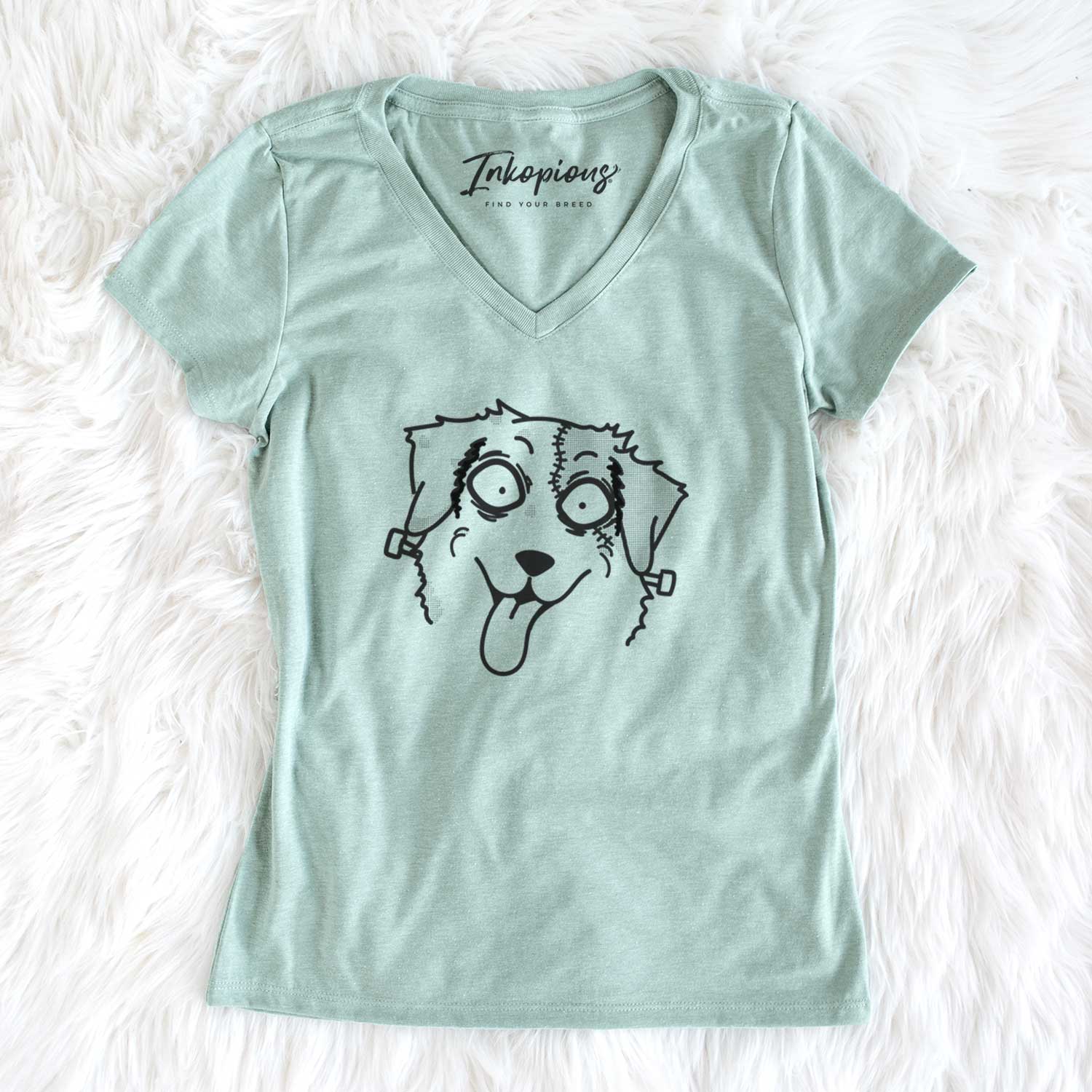 Australian Shepherd - Nightmare Collection - Women's V-neck Shirt