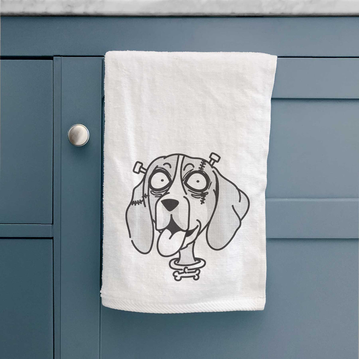 Bluetick Coonhound - Nightmare Collection Decorative Hand Towel