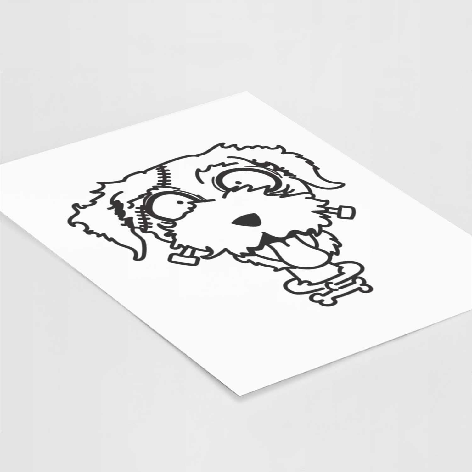 Border Terrier - Nightmare Collection Art Print