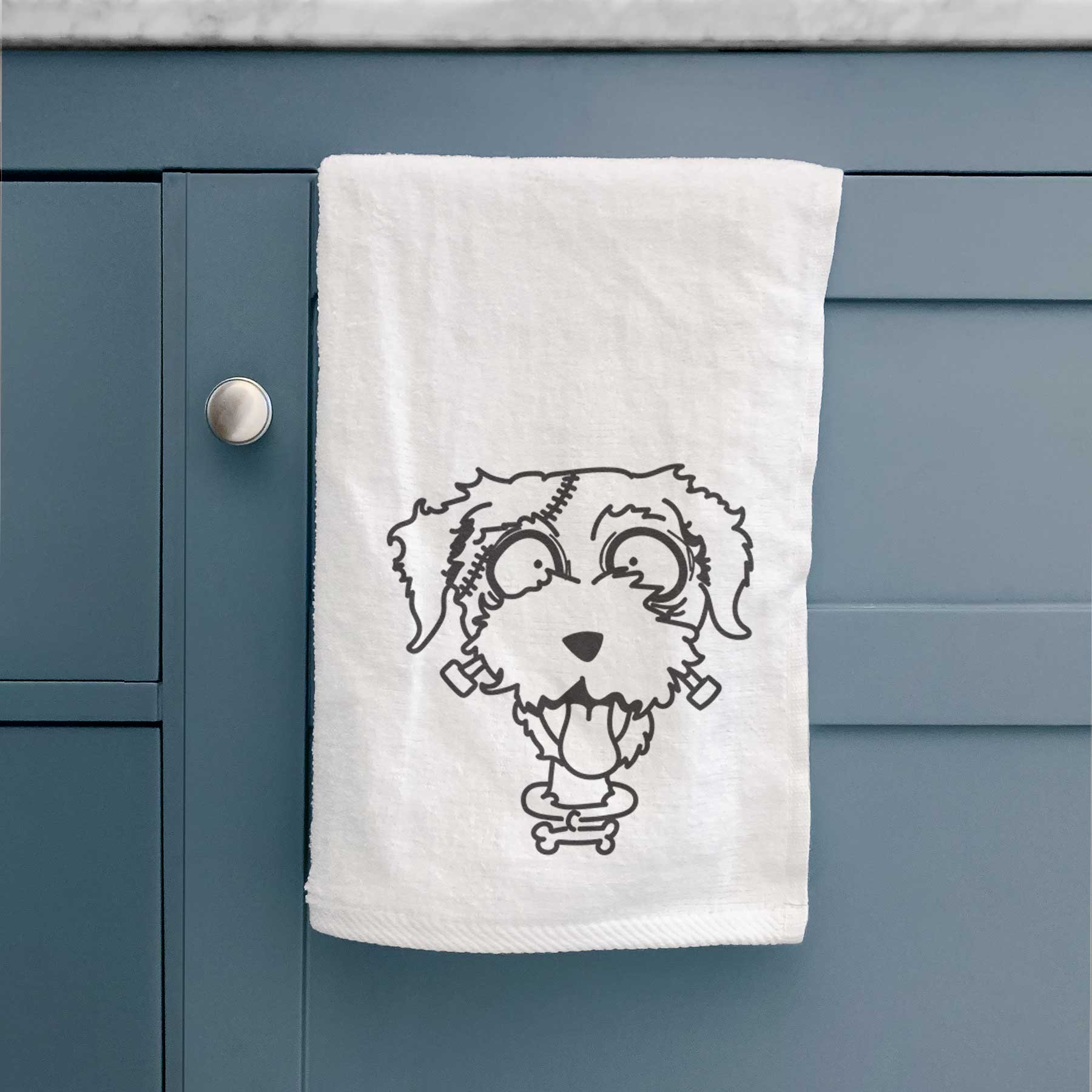 Border Terrier - Nightmare Collection Decorative Hand Towel