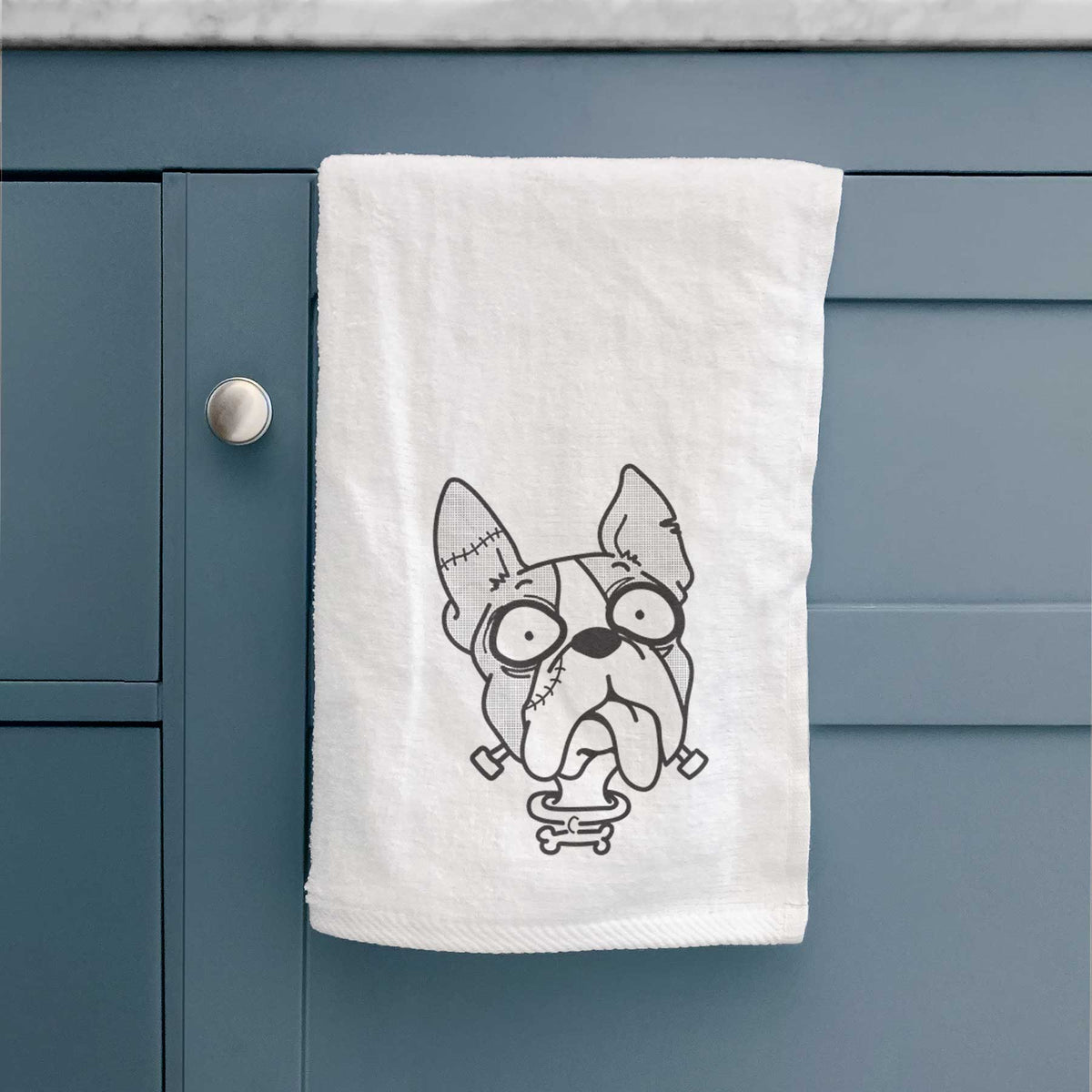 Boston Terrier - Nightmare Collection Decorative Hand Towel