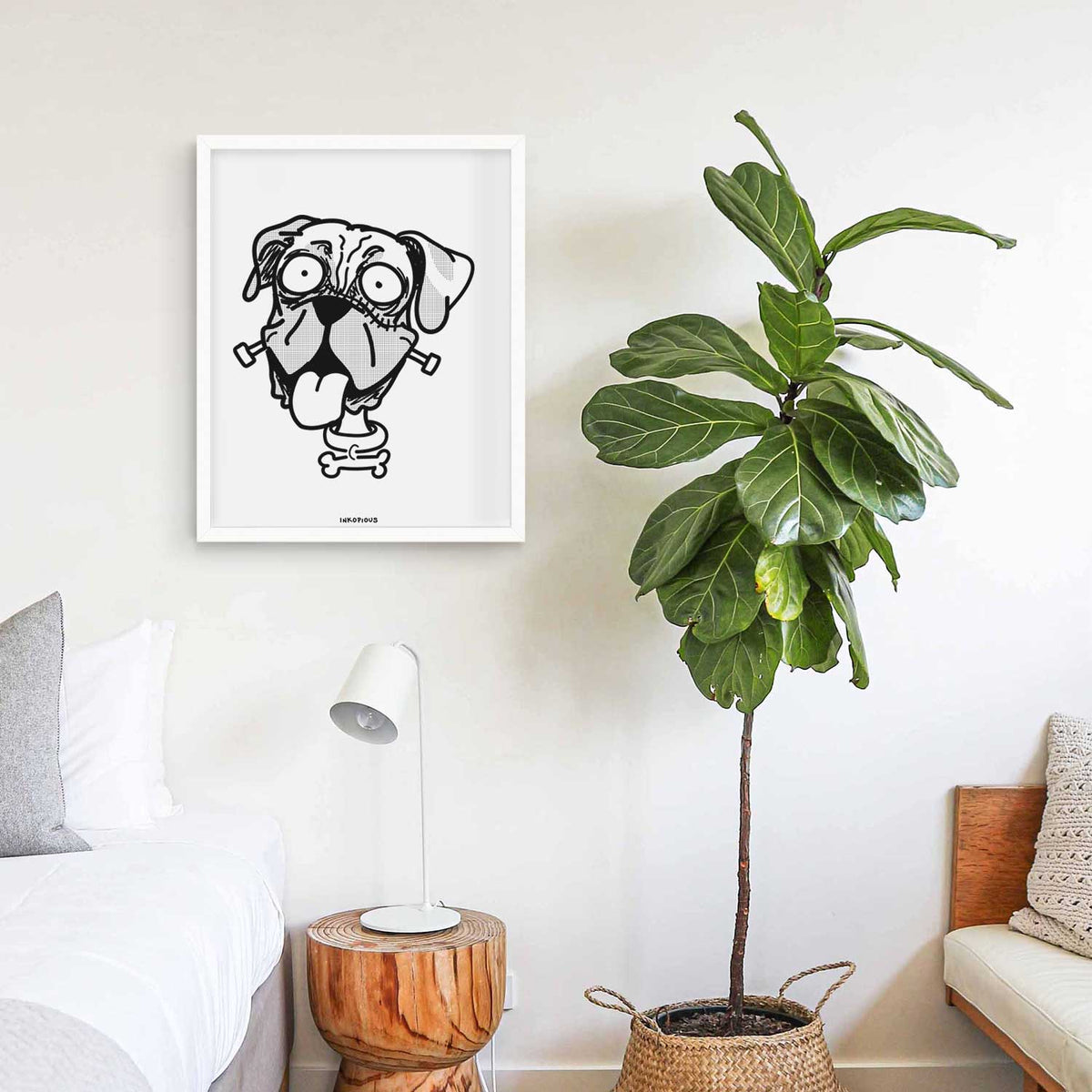 Boxer - Nightmare Collection Art Print