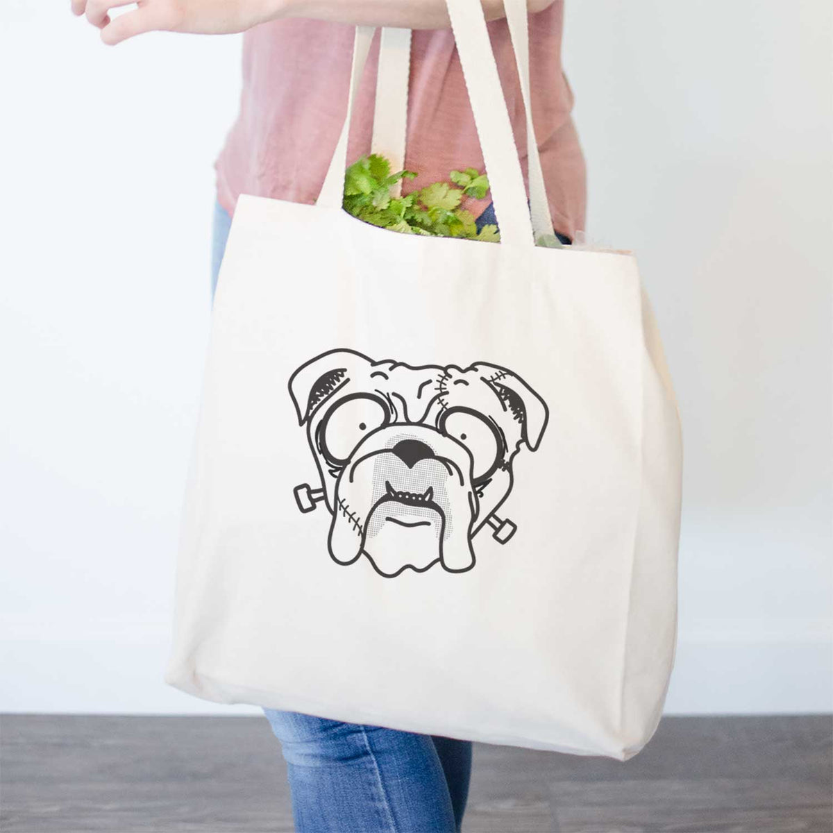 English Bulldog - Nightmare Collection - Tote Bag