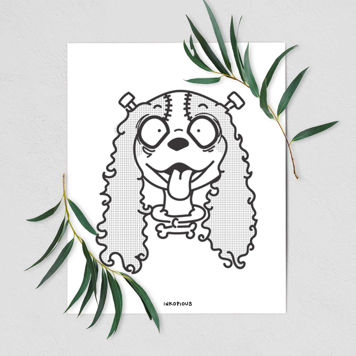 Cavalier King Charles - Nightmare Collection Art Print