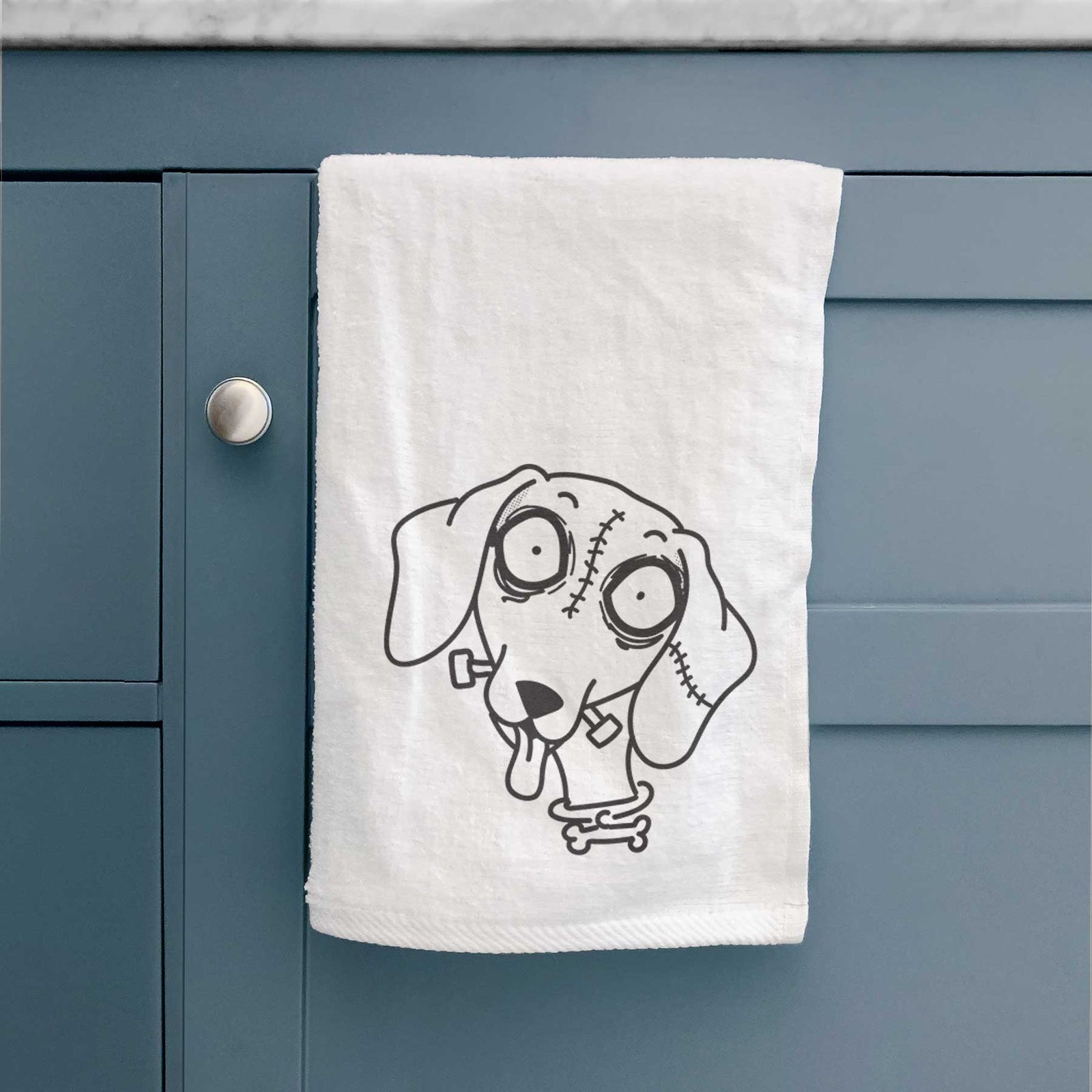 Dachshund - Nightmare Collection Decorative Hand Towel