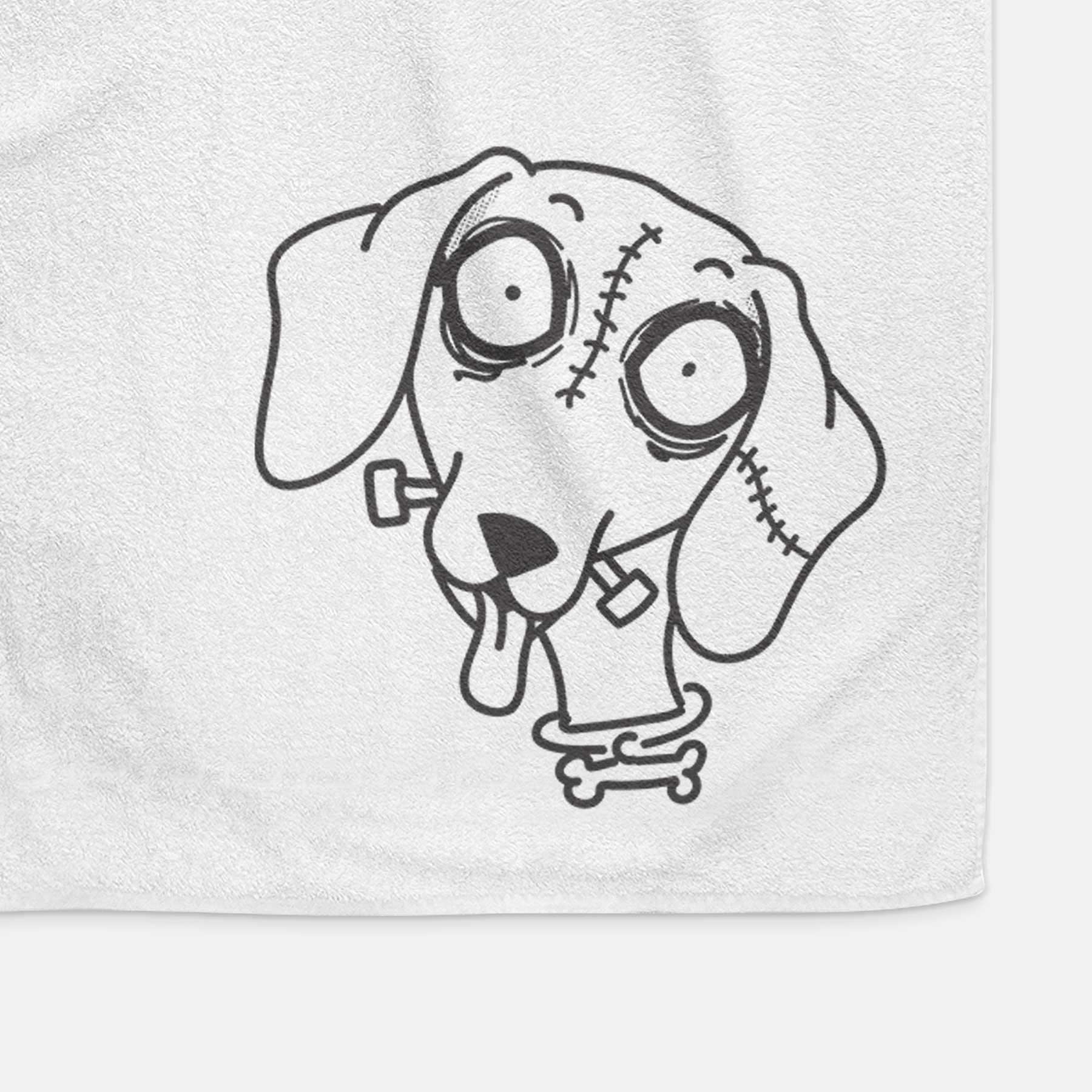 Dachshund - Nightmare Collection Decorative Hand Towel