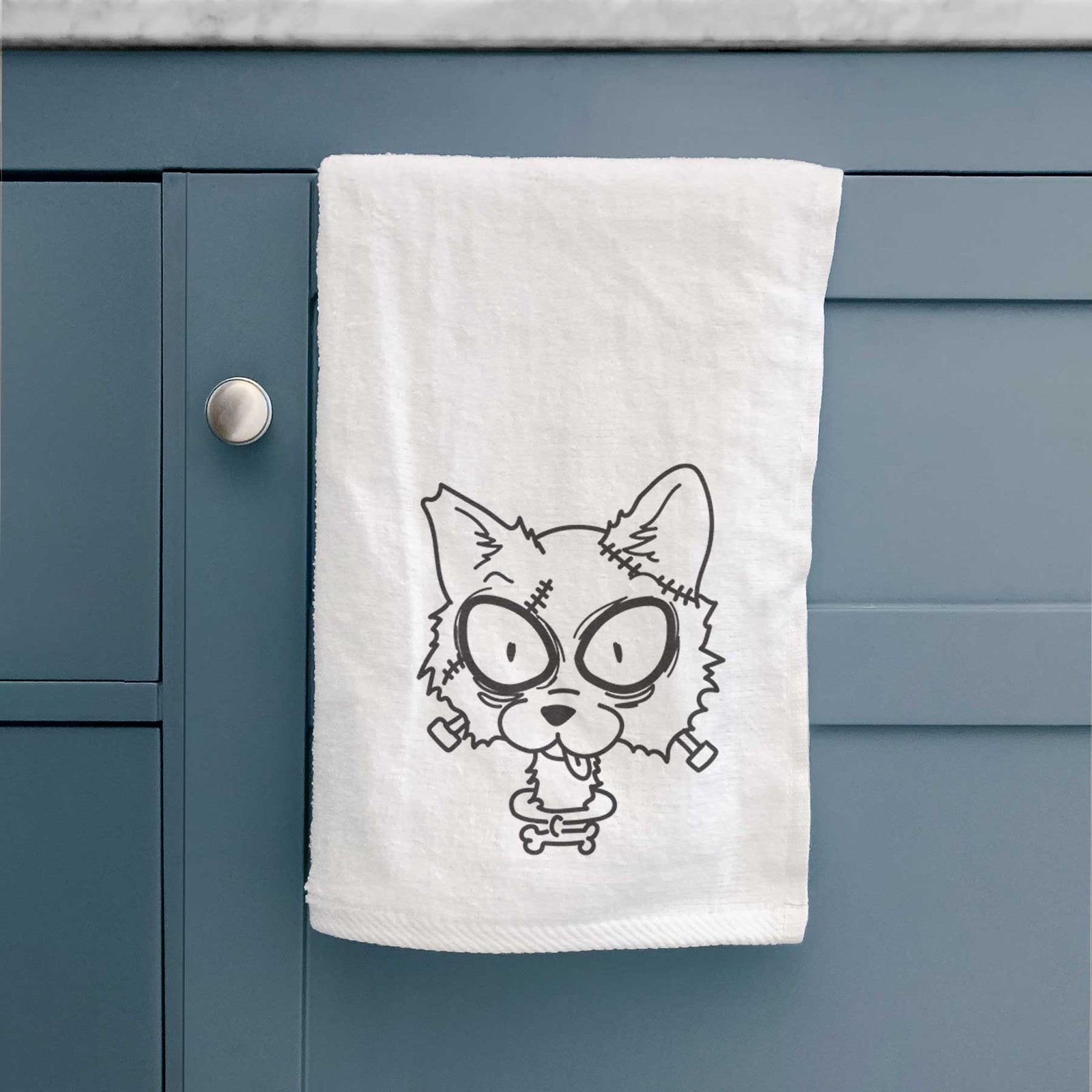 Domestic Shorthair Cat - Nightmare Collection Decorative Hand Towel