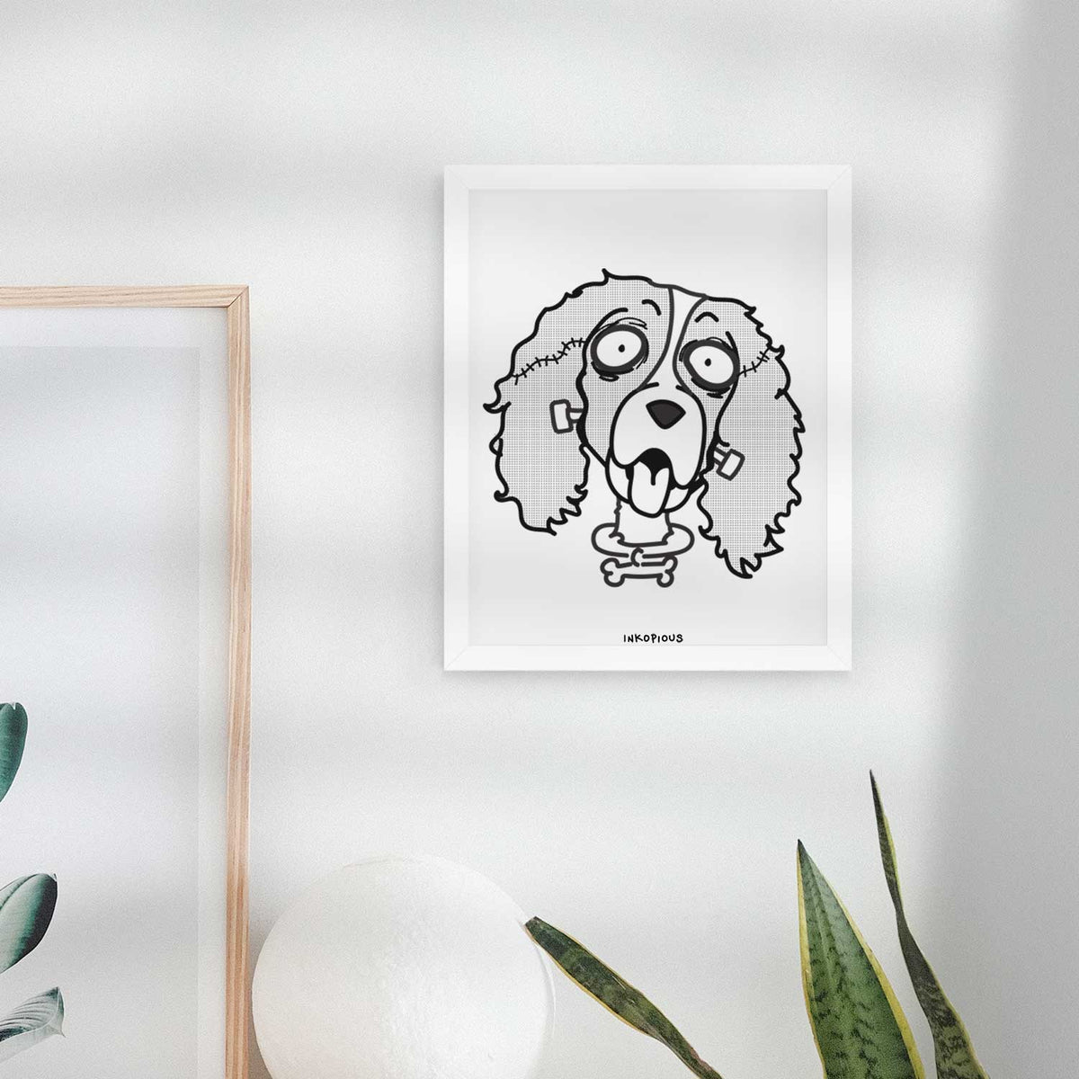 English Springer Spaniel - Nightmare Collection Art Print