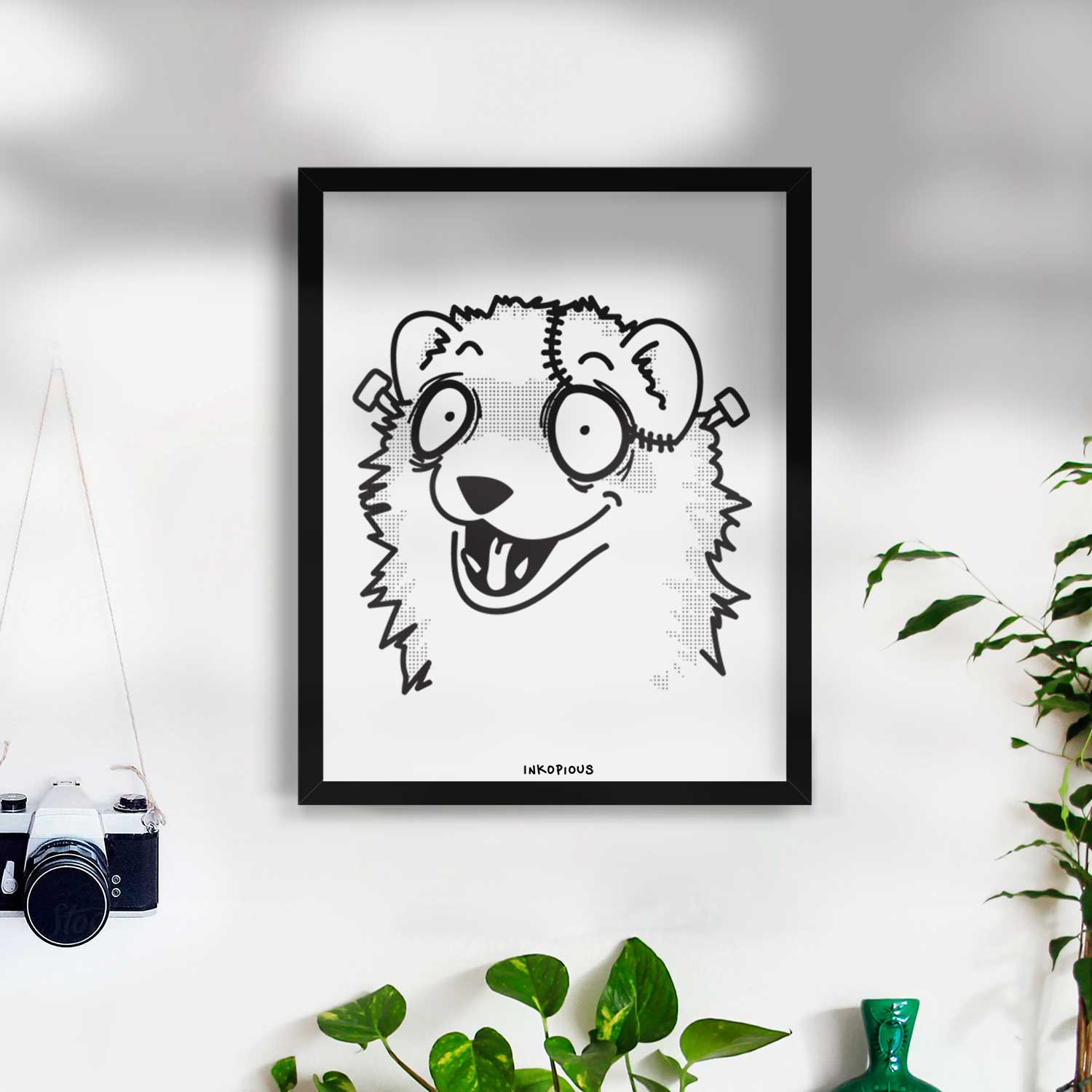 Ferret - Nightmare Collection Art Print