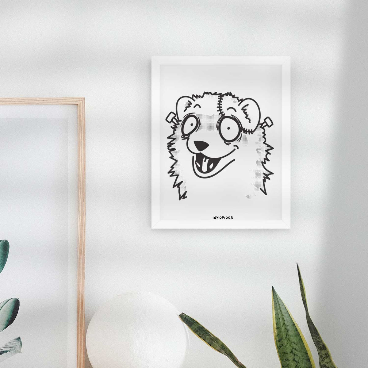 Ferret - Nightmare Collection Art Print