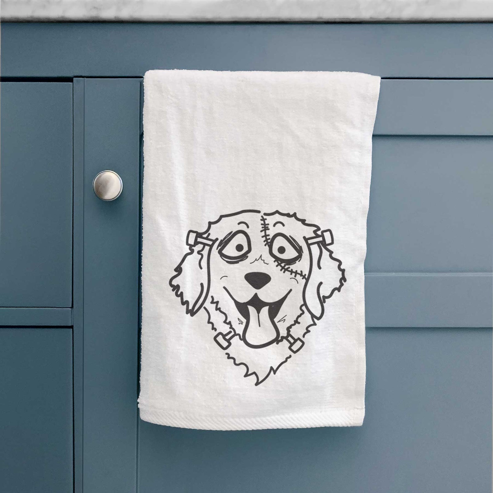 Golden Retriever - Nightmare Collection Decorative Hand Towel