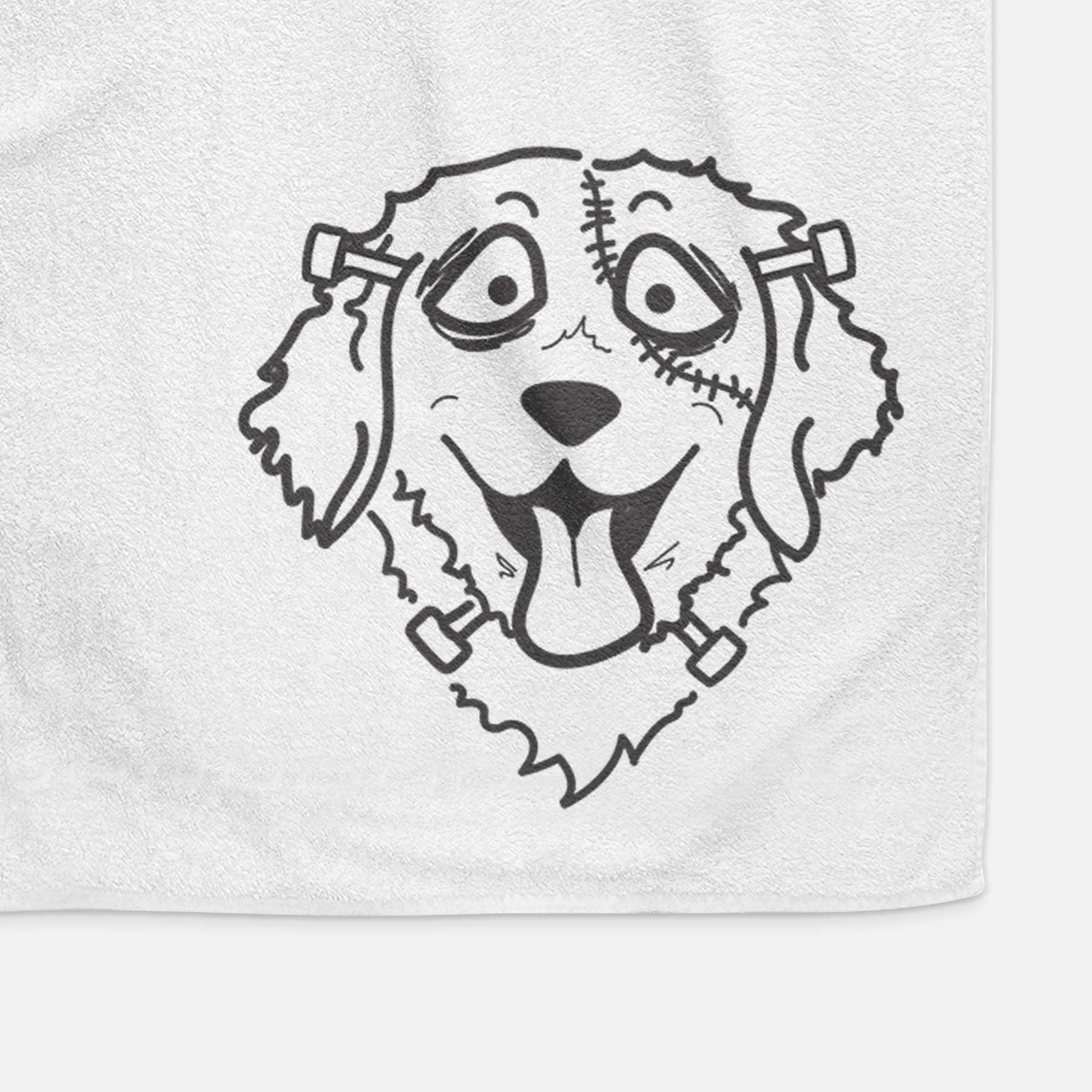 Golden Retriever - Nightmare Collection Decorative Hand Towel