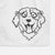 Golden Retriever - Nightmare Collection Decorative Hand Towel