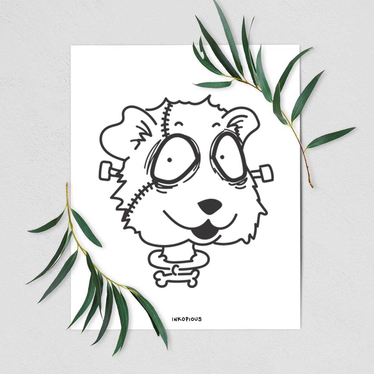 Guinea Pig - Nightmare Collection Art Print