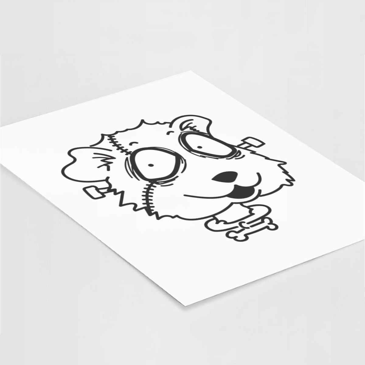 Guinea Pig - Nightmare Collection Art Print